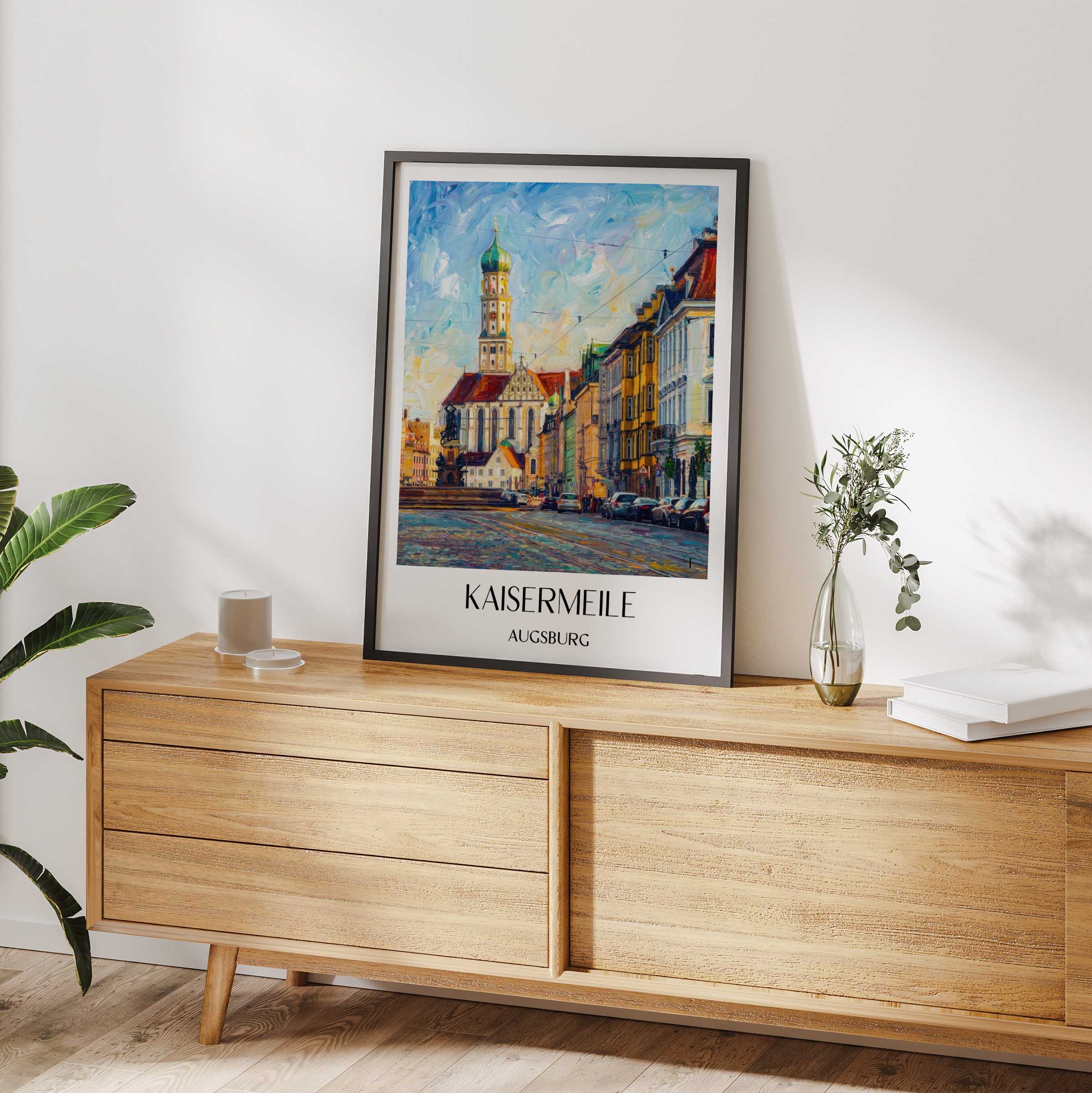 kaisermeile-augsburg-deutschland-poster-oil-painting-oelgemaelde