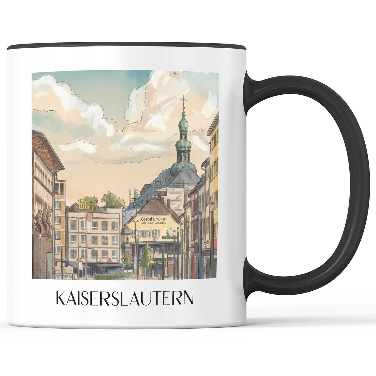 kaiserslautern-rheinland-pfalz-deutschland-kaffeebecher-aquarell