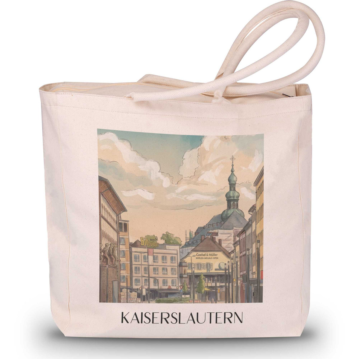 kaiserslautern-rheinland-pfalz-deutschland-einkaufstasche-aquarell