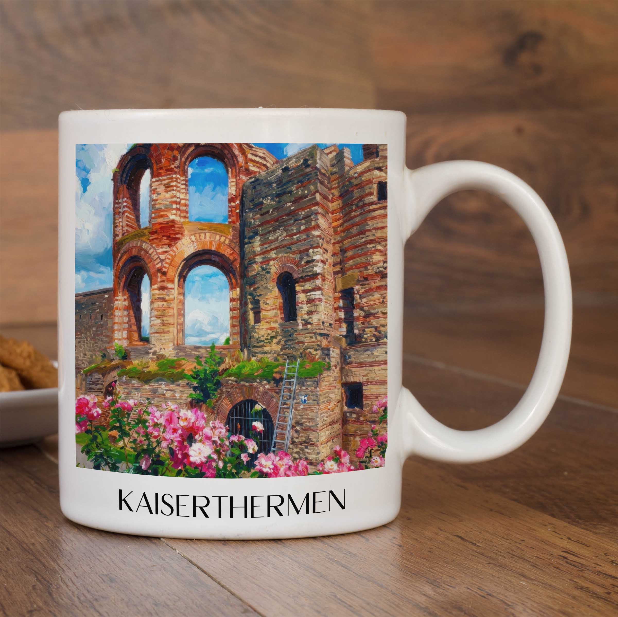 kaiserthermen-trier-deutschland-kaffeebecher-oil-painting-oelgemaelde