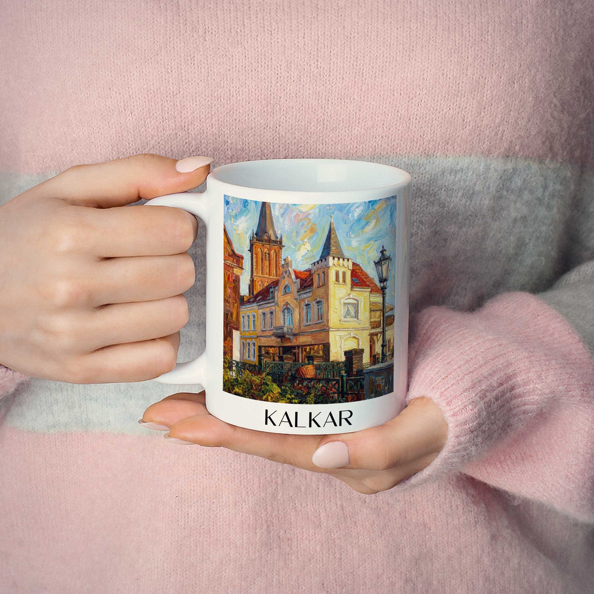kalkar-niederrhein-deutschland-kaffeebecher-oil-painting-oelgemaelde