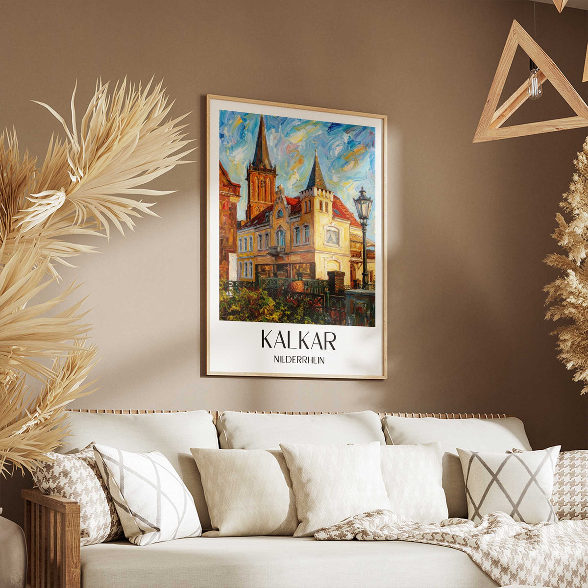 kalkar-niederrhein-deutschland-poster-oil-painting-oelgemaelde
