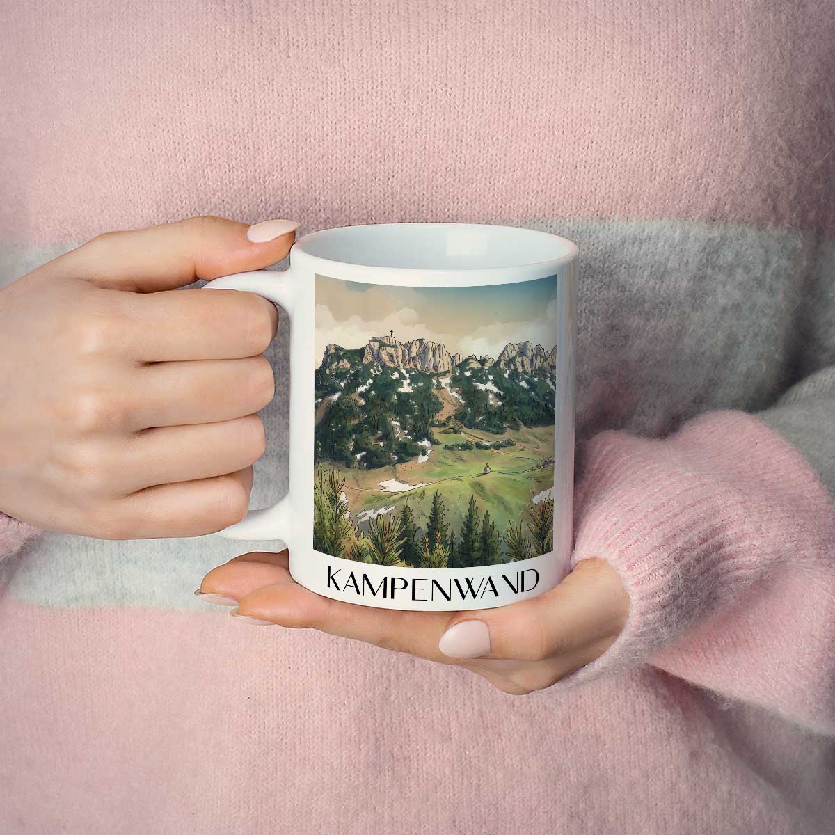 kampenwand-chiemgau-deutschland-kaffeebecher-aquarell