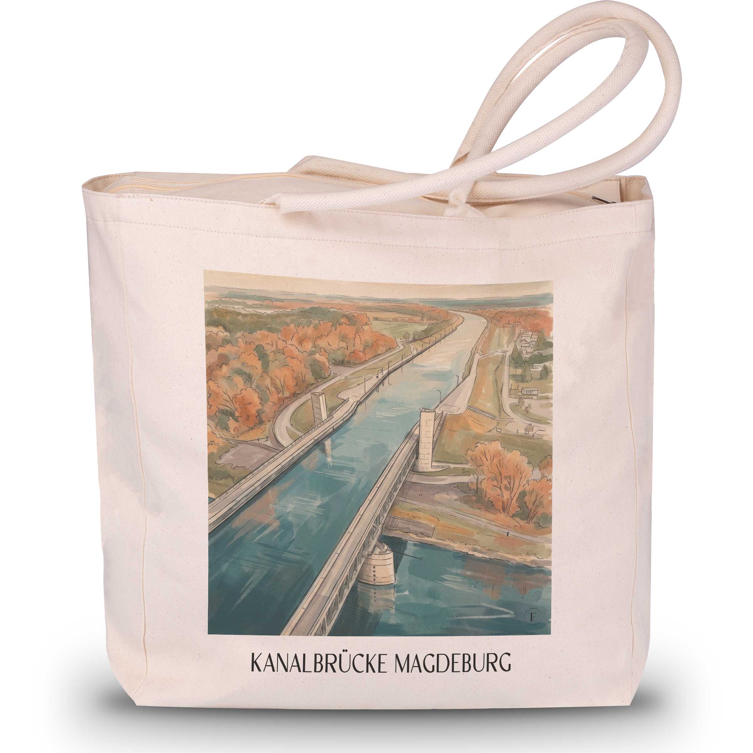 kanalbrücke-magdeburg-sachsen-anhalt-deutschland-einkaufstasche-aquarell