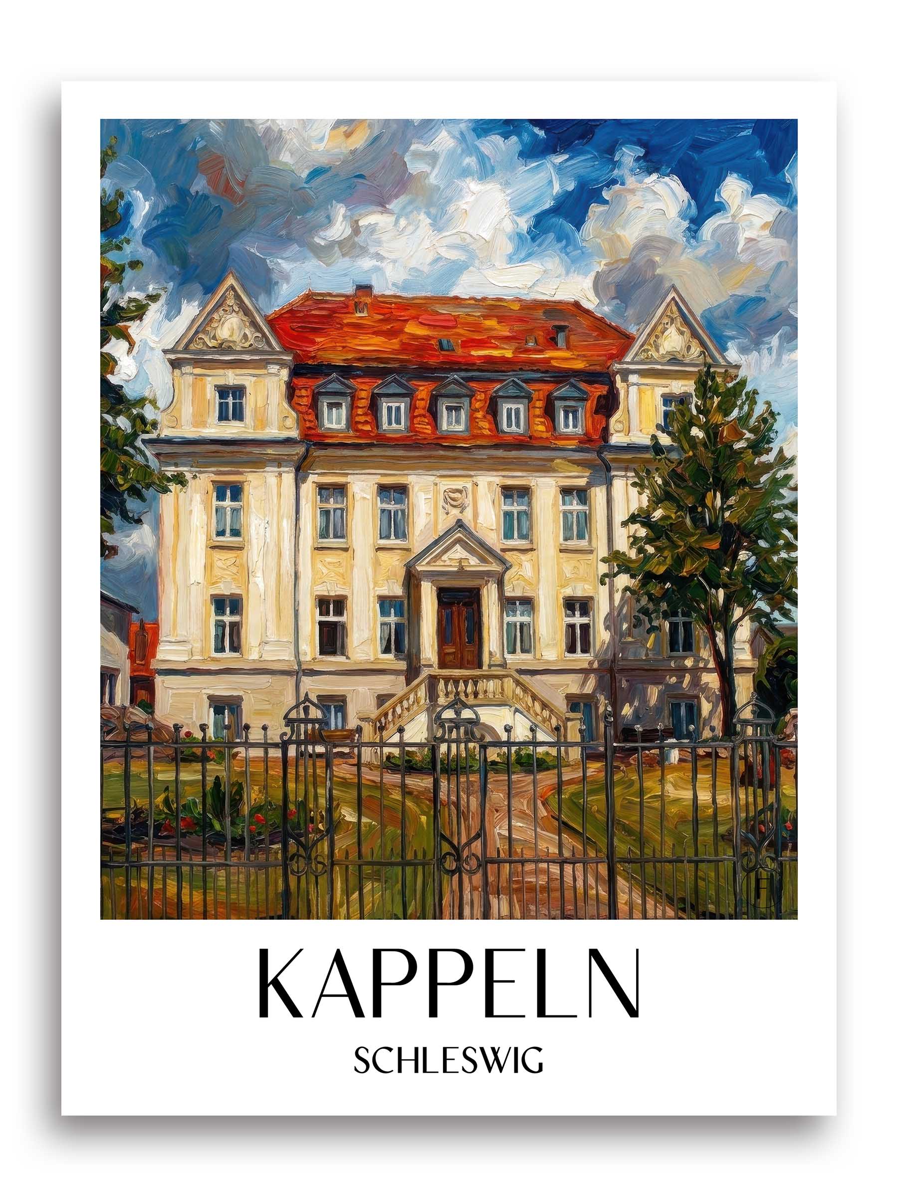 kappeln-schleswig-deutschland-poster-oil-painting-oelgemaelde