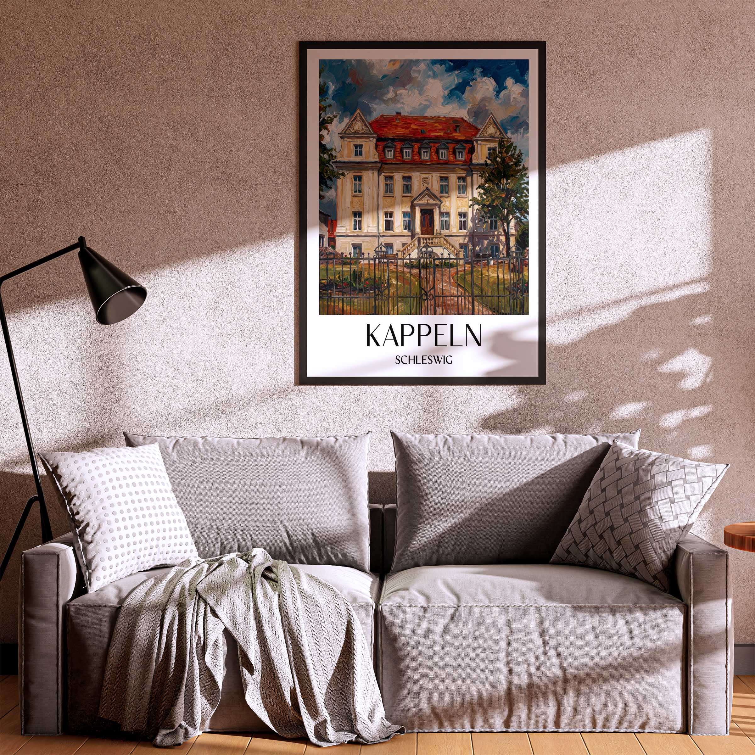 kappeln-schleswig-deutschland-poster-oil-painting-oelgemaelde