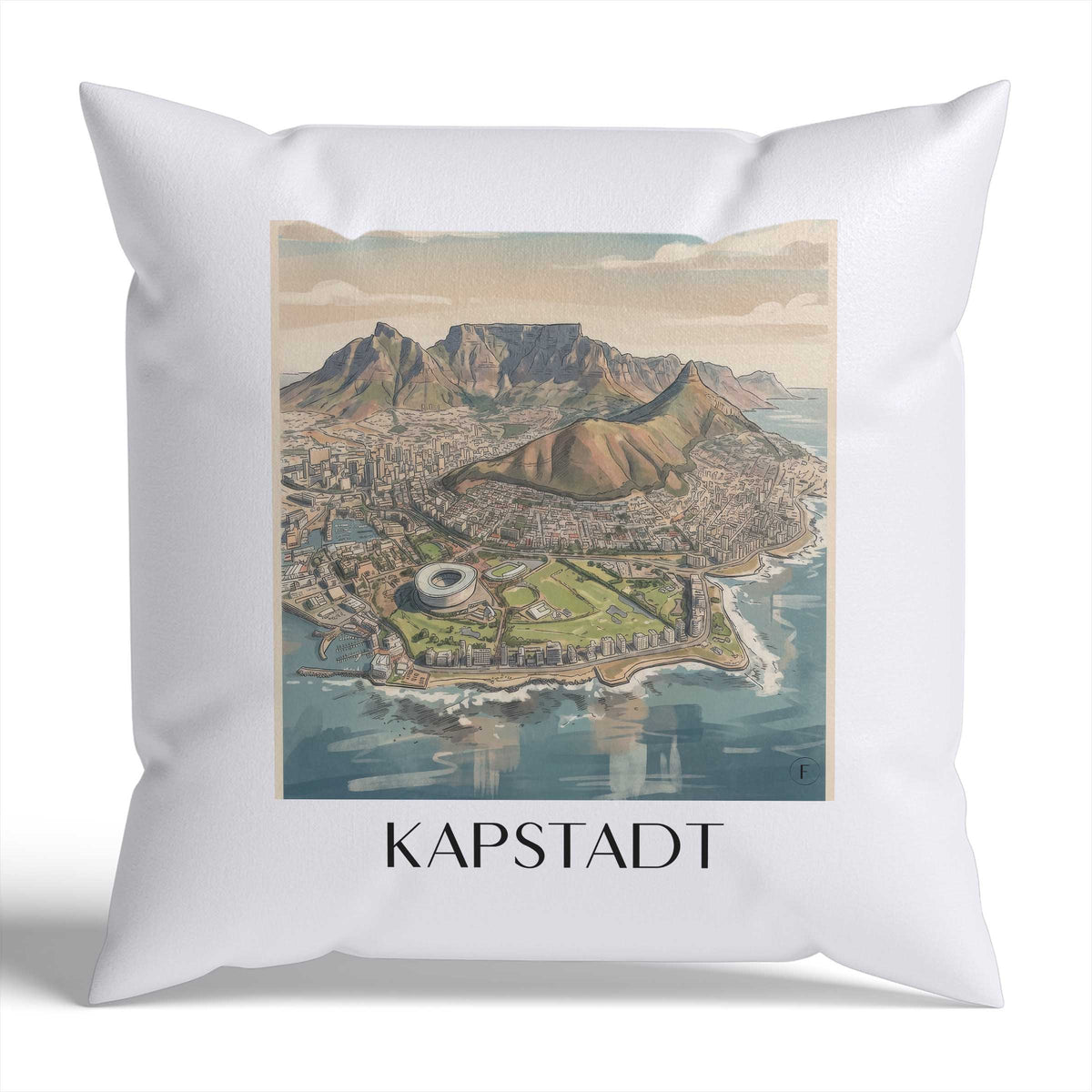 kapstadt-südafrika-südafrika-kissenbezug-aquarell