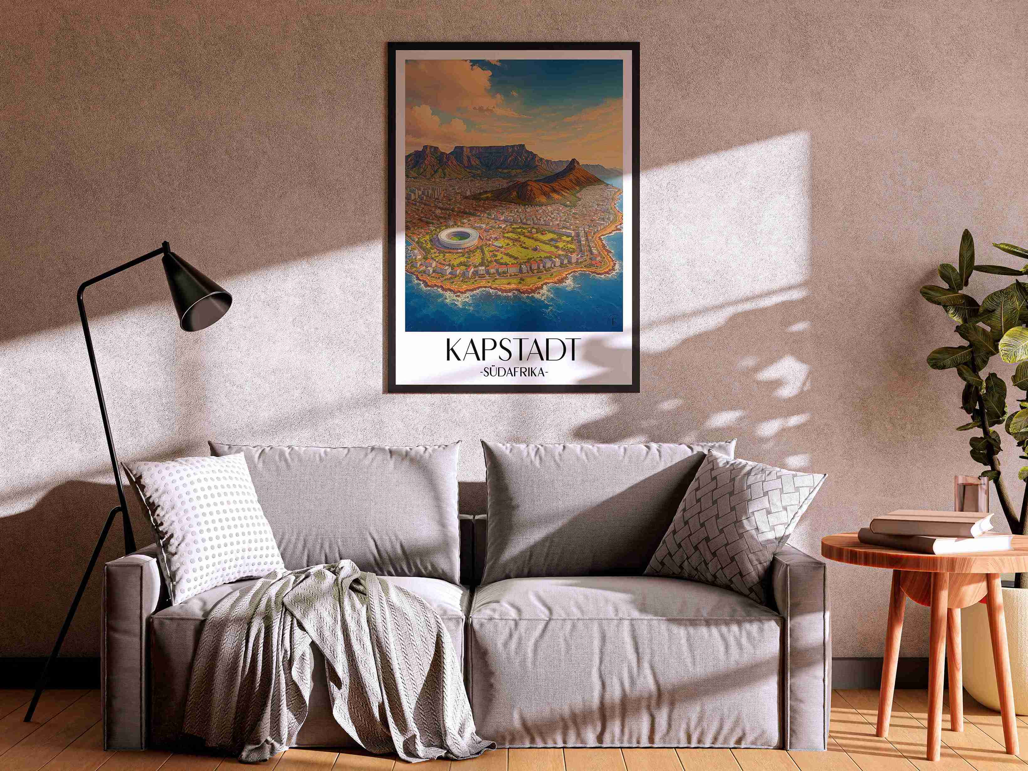 kapstadt-südafrika-poster-aquarell