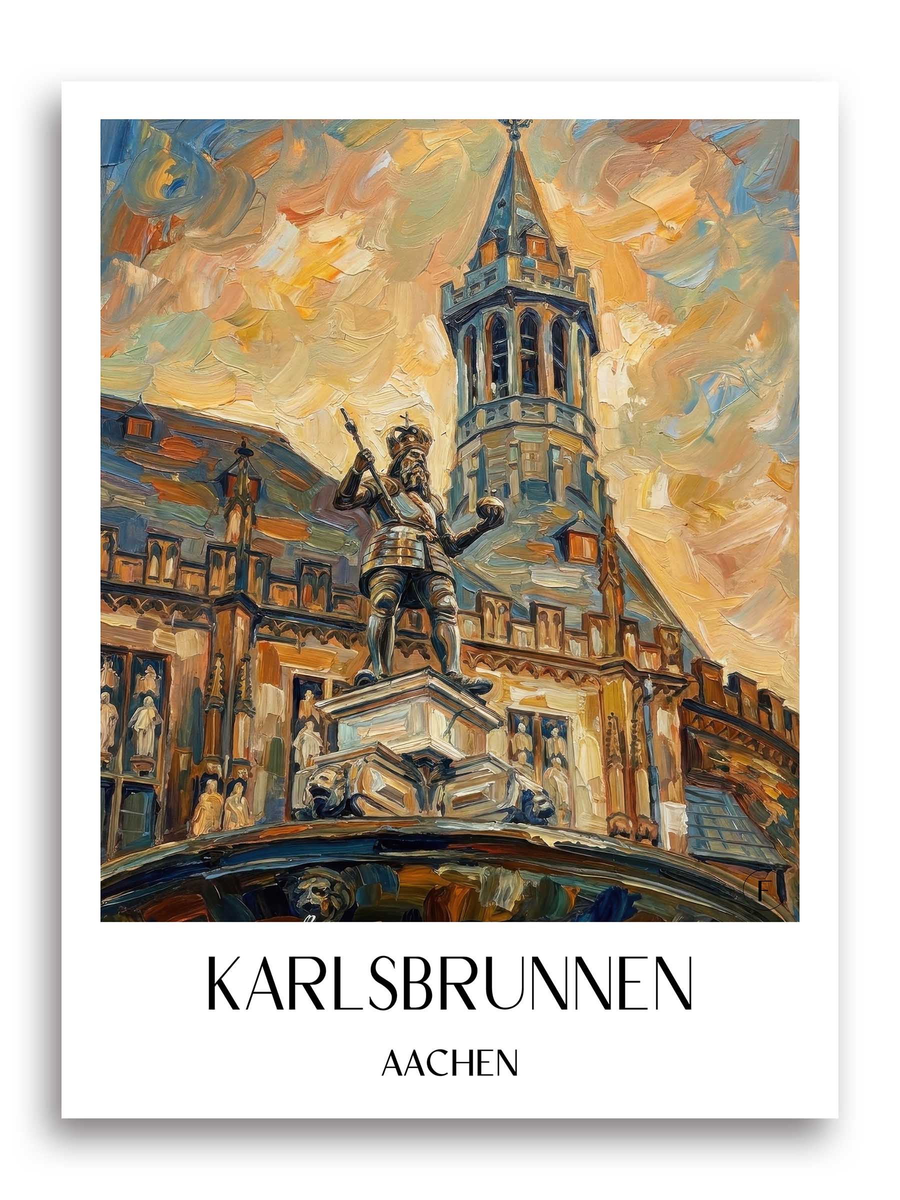 karlsbrunnen-aachen-deutschland-poster-oil-painting-oelgemaelde