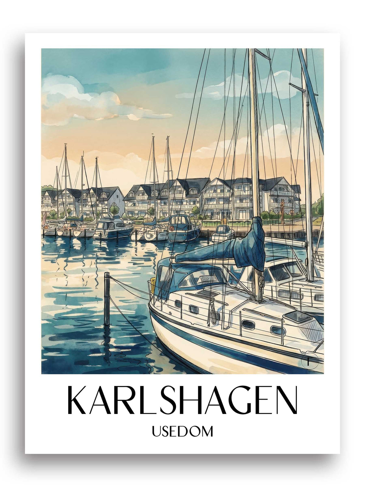 karlshagen-usedom-deutschland-poster-aquarell