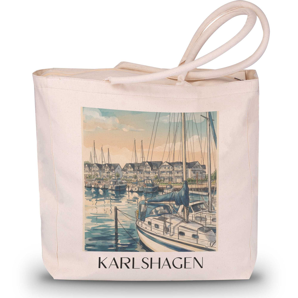 karlshagen-usedom-deutschland-einkaufstasche-aquarell