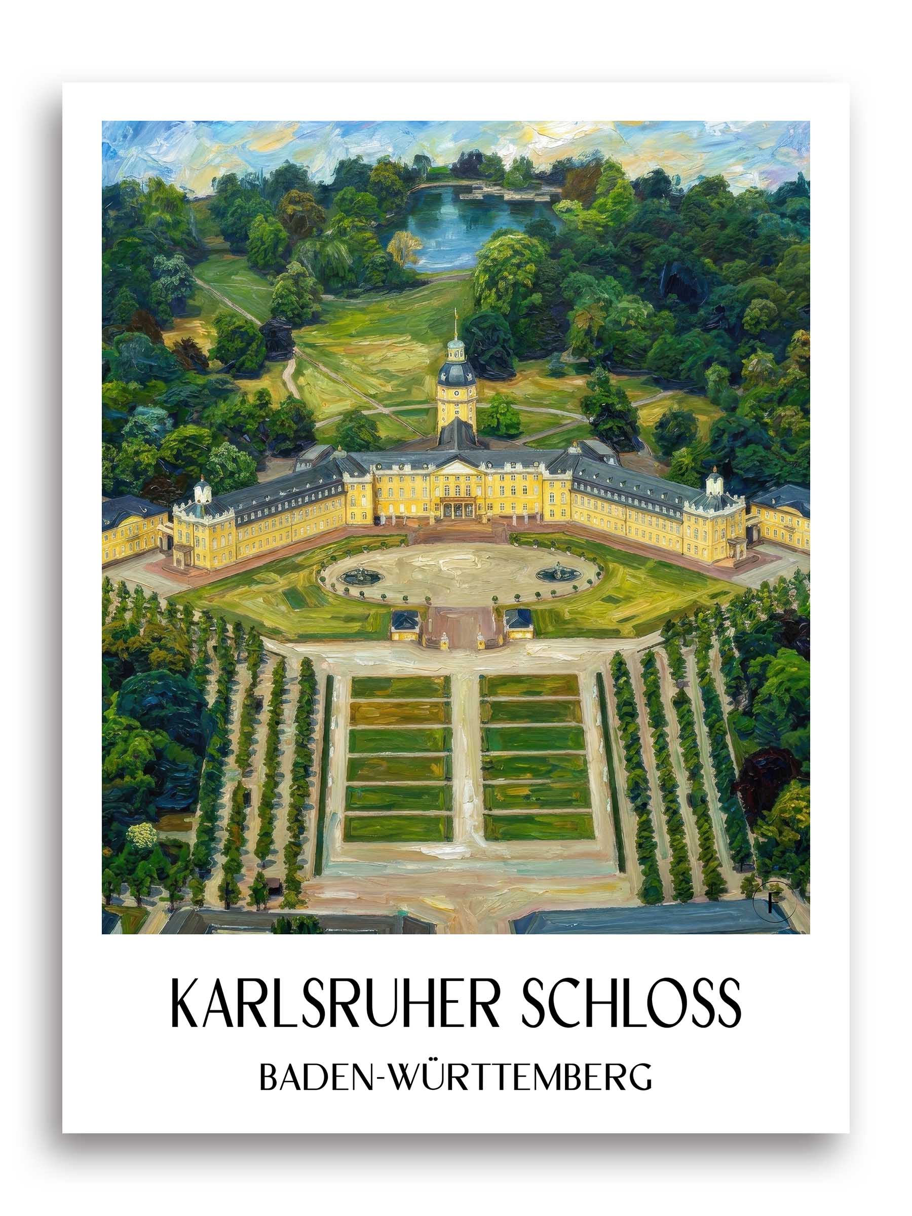 karlsruher-schloss-baden-württemberg-deutschland-poster-oil-painting-oelgemaelde