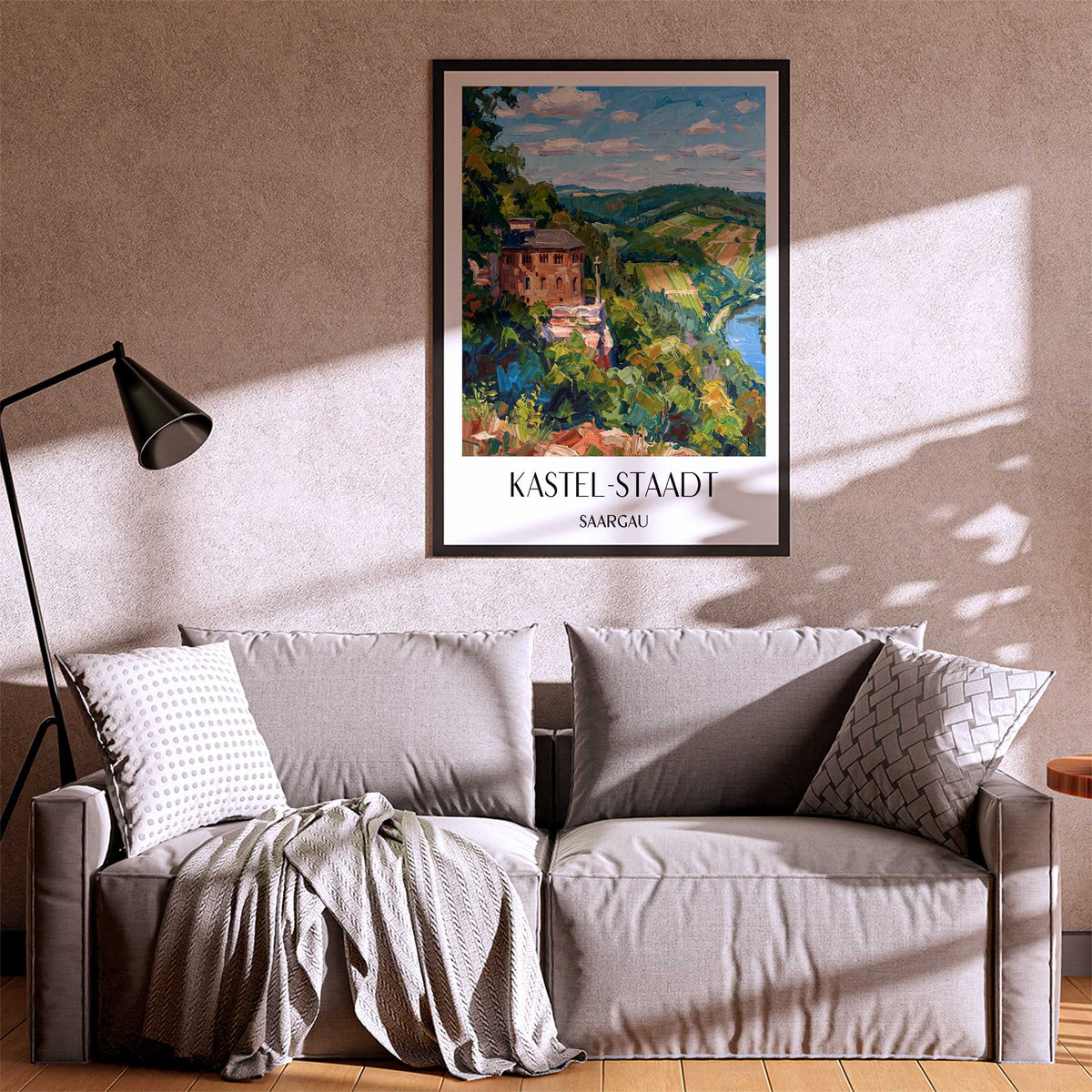 kastel-staadt-saargau-deutschland-poster-oil-painting-oelgemaelde
