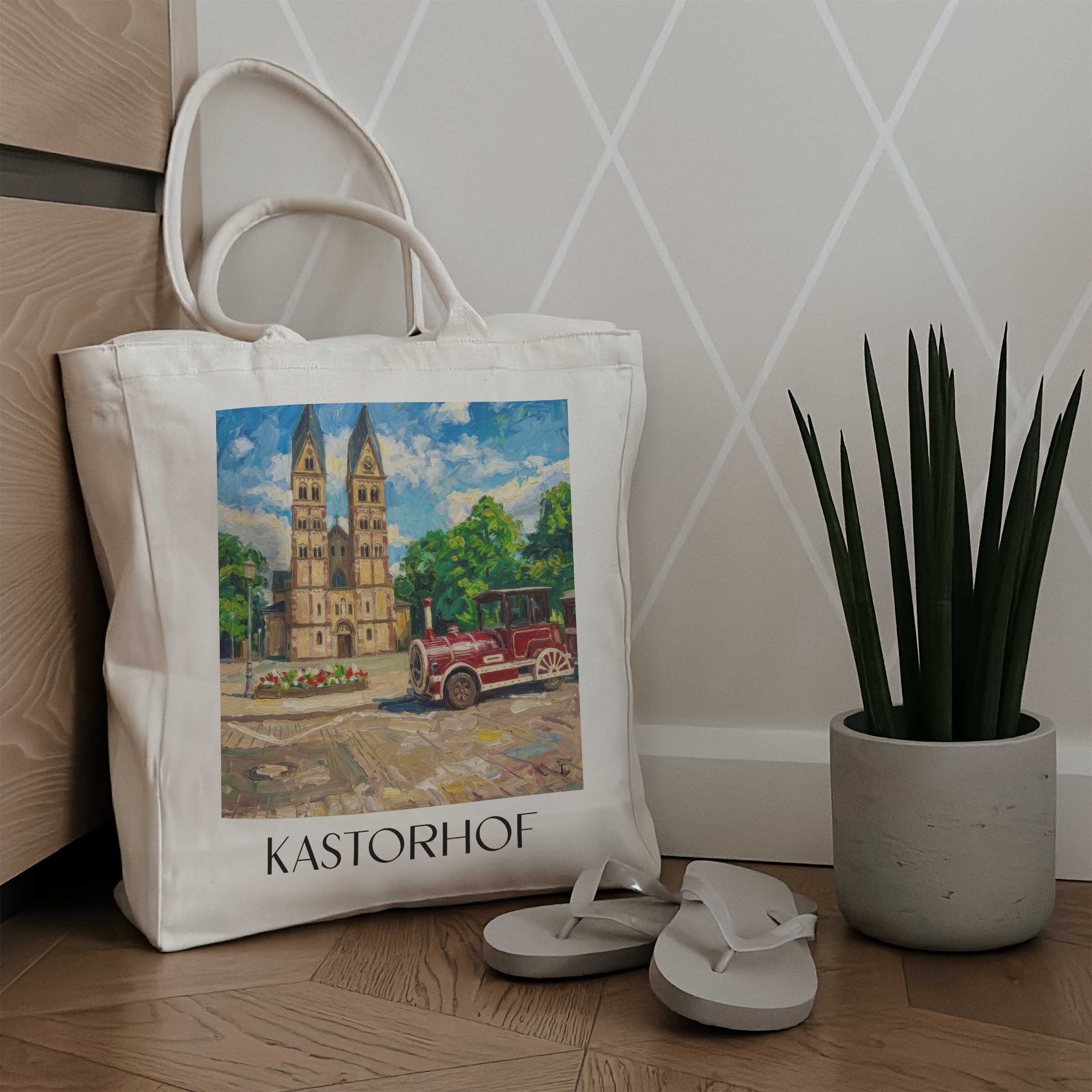 kastorhof-koblenz-deutschland-einkaufstasche-oil-painting-oelgemaelde