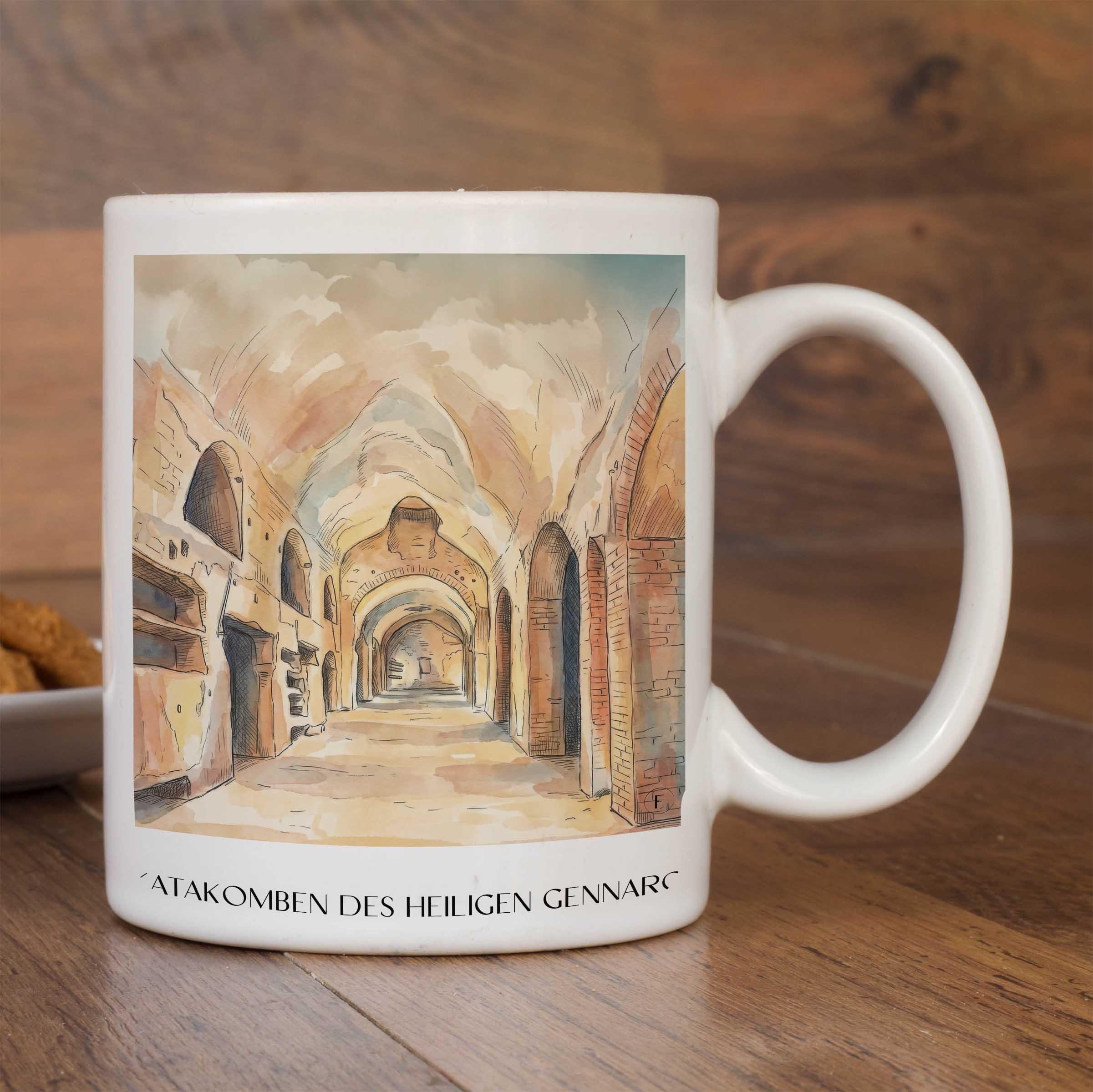 katakomben-des-heiligen-gennaro-neapel-italien-kaffeebecher-aquarell