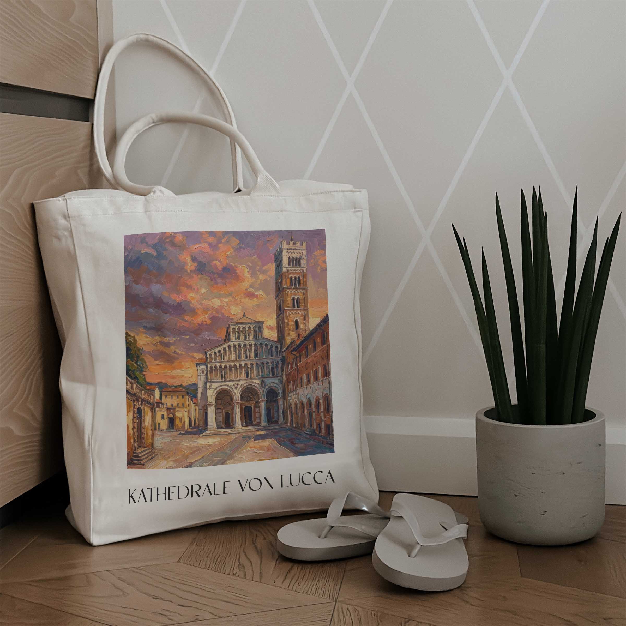 kathedrale-von-lucca-toskana-italien-einkaufstasche-oil-painting-oelgemaelde