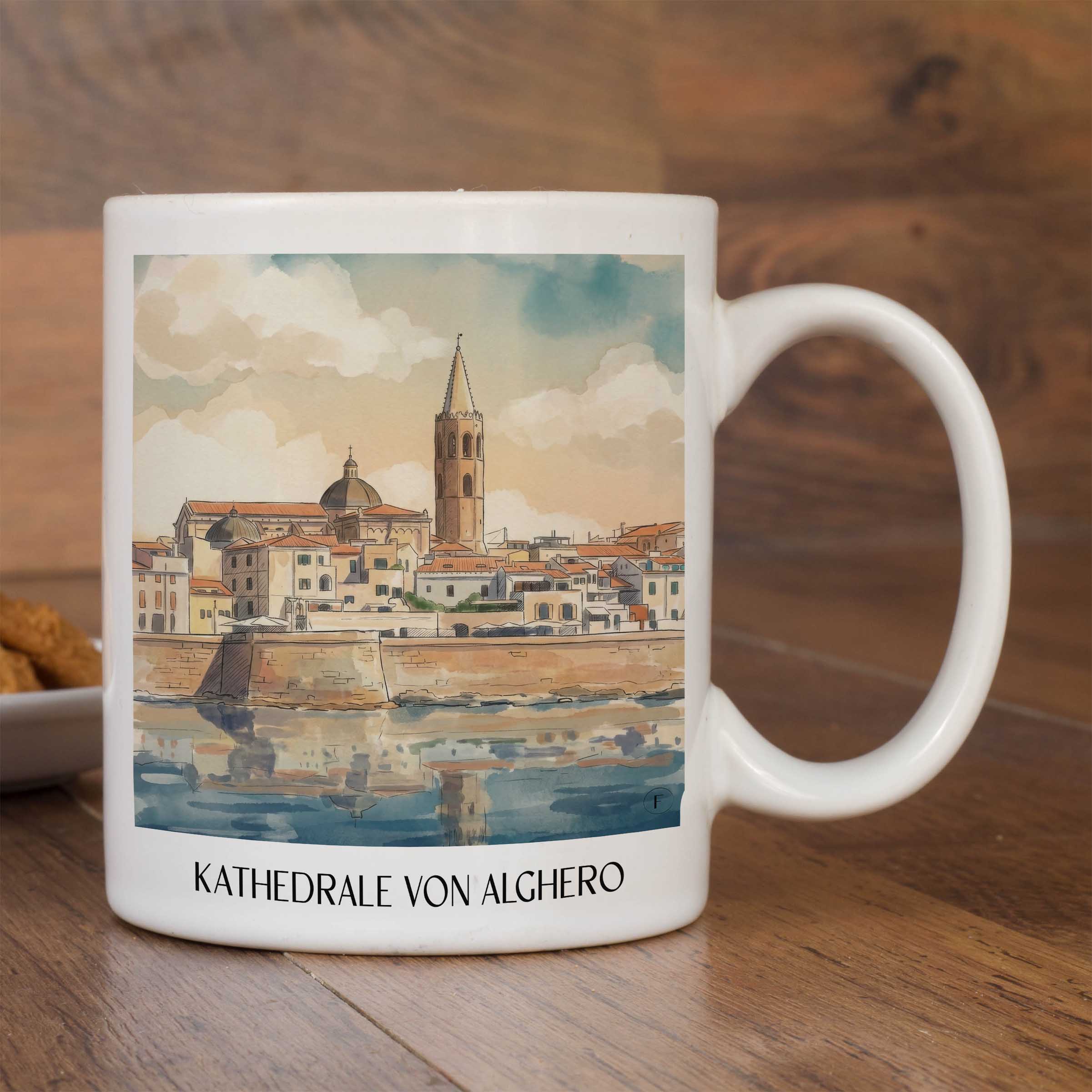 kathedrale-von-alghero-sardinien-italien-kaffeebecher-aquarell