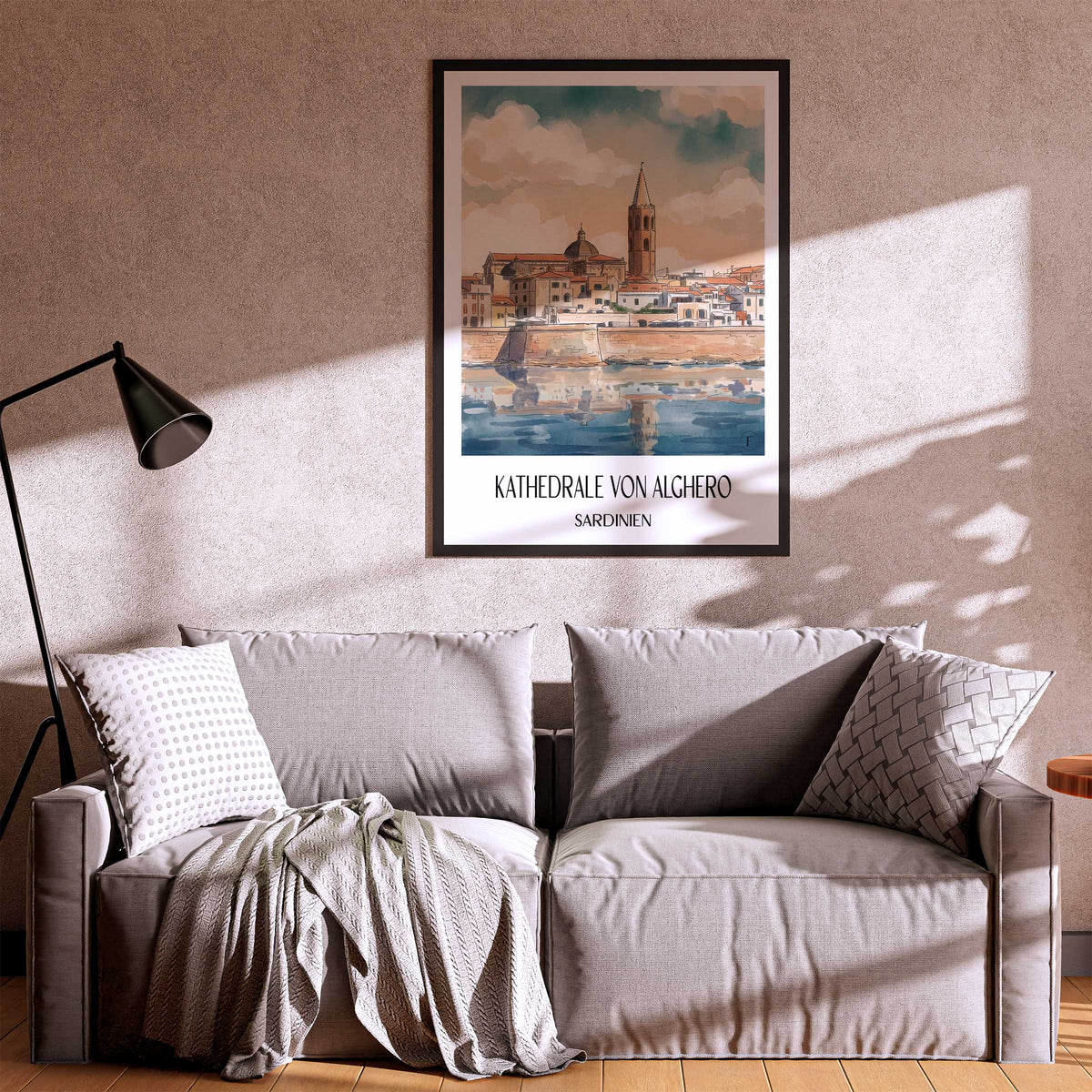 kathedrale-von-alghero-sardinien-italien-poster-aquarell