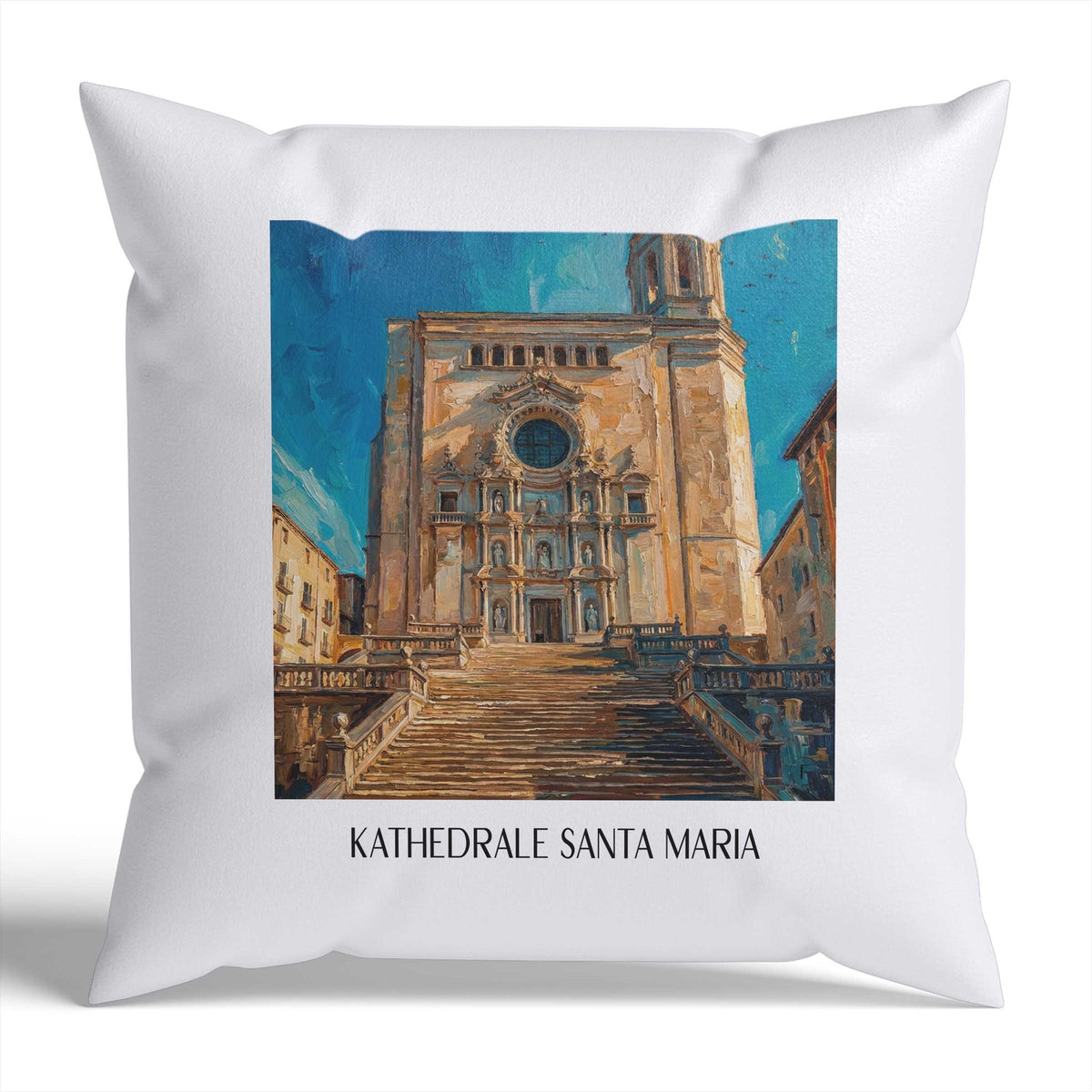 kathedrale-von-girona-spanien-spanien-kissenbezug-oil-painting-oelgemaelde