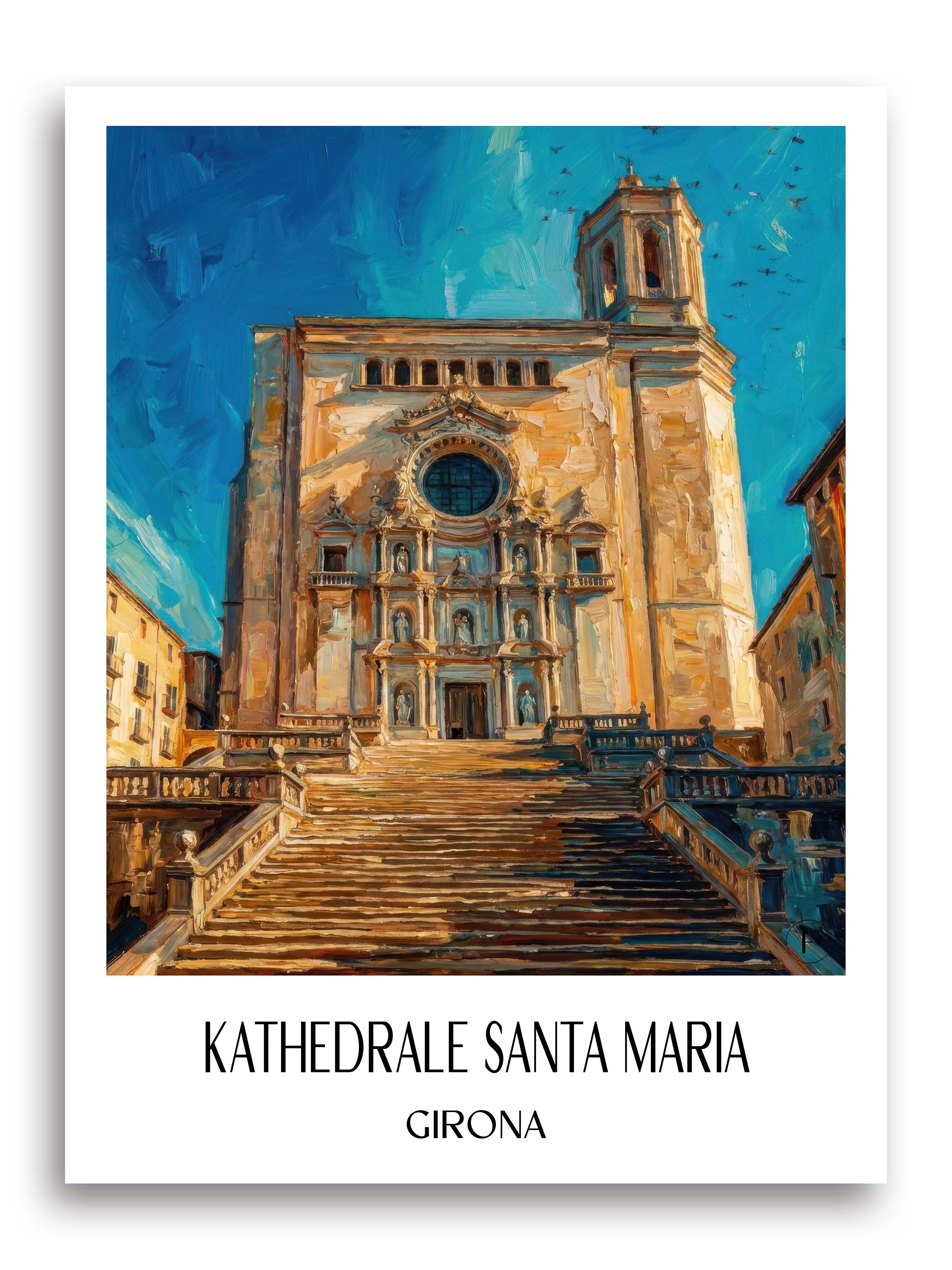 kathedrale-von-girona-spanien-spanien-poster-oil-painting-oelgemaelde