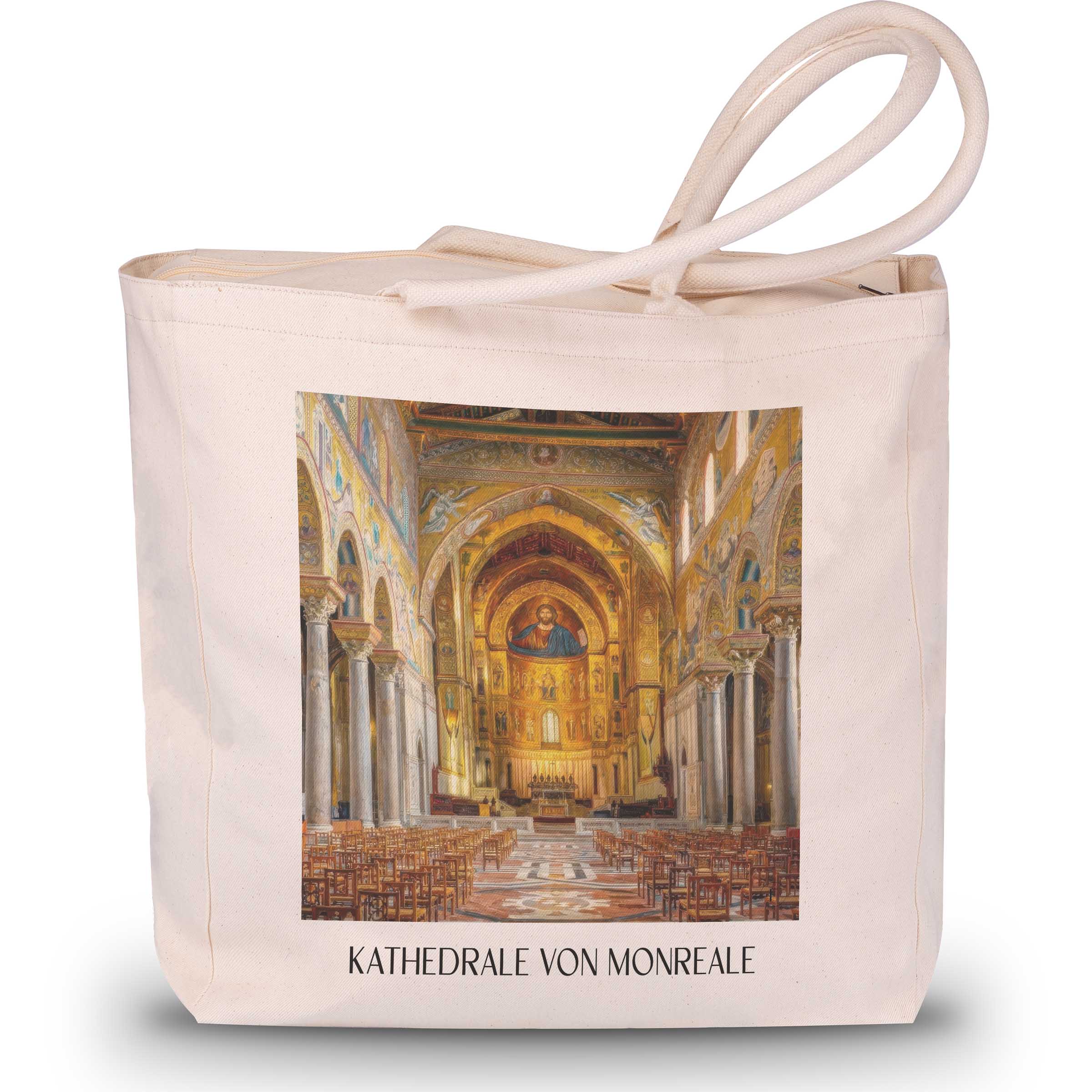 kathedrale-von-monreale-sizilien-italien-einkaufstasche-oil-painting-oelgemaelde