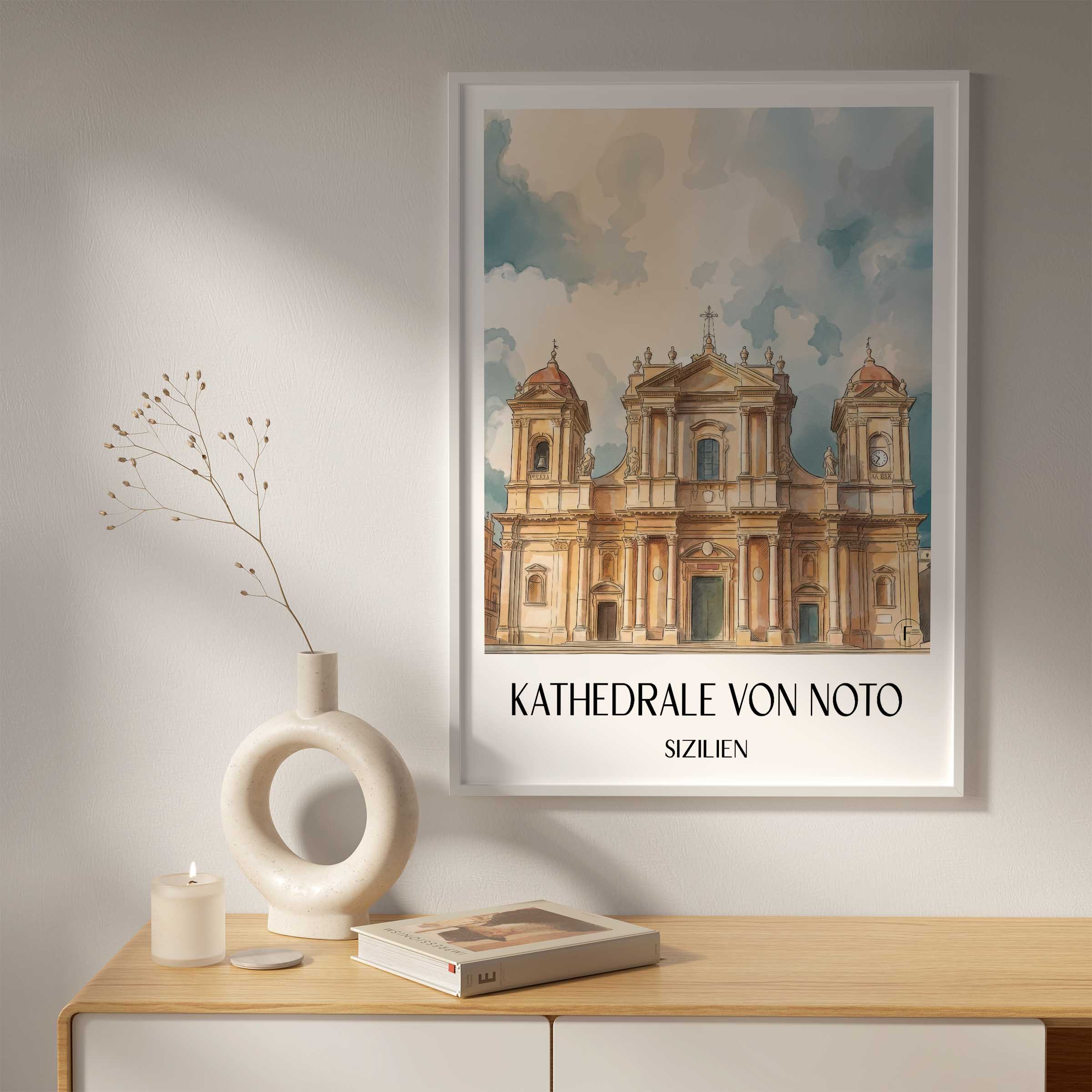 kathedrale-von-noto-sizilien-italien-poster-aquarell