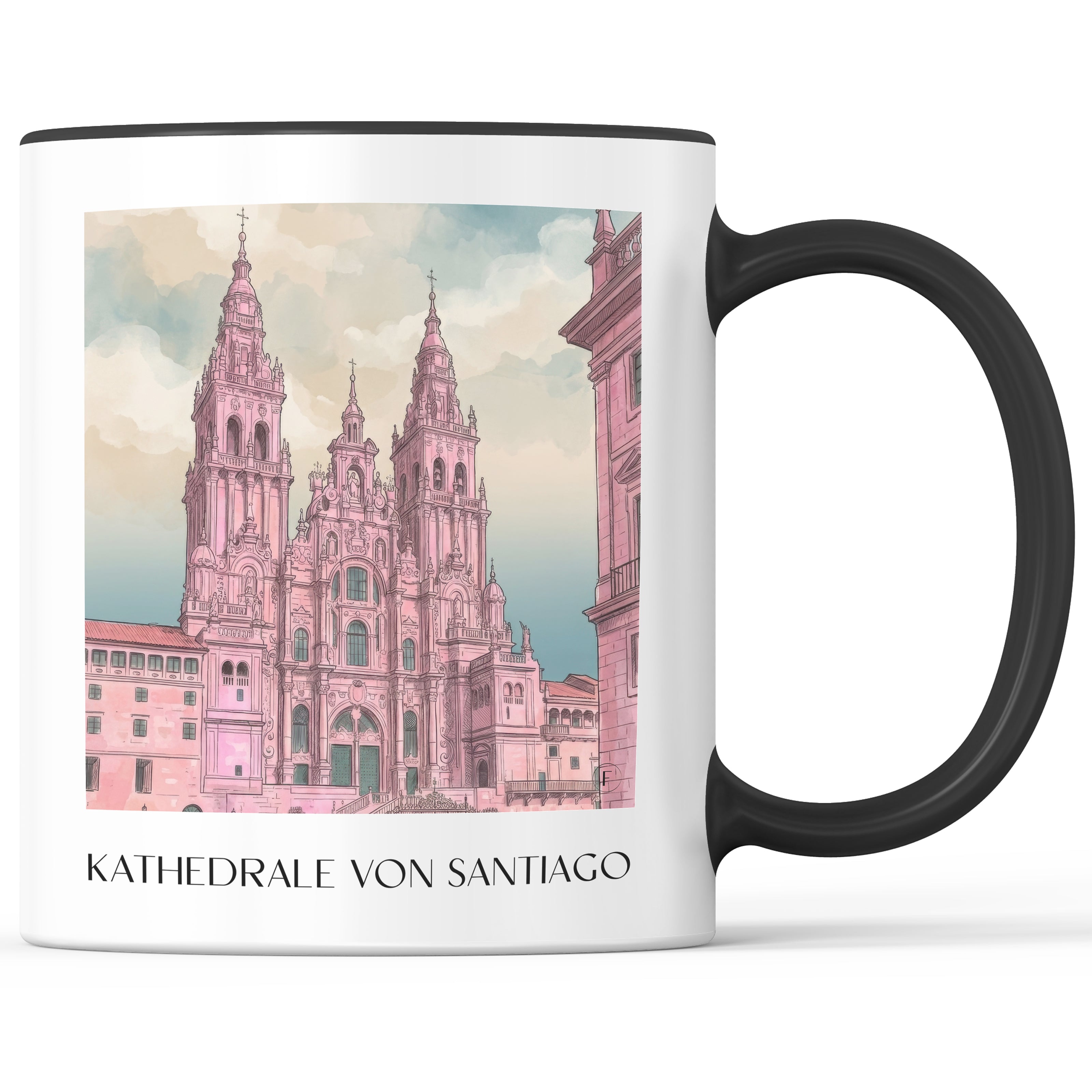 kathedrale-von-santiago-spanien-spanien-kaffeebecher-aquarell-pink-rosa