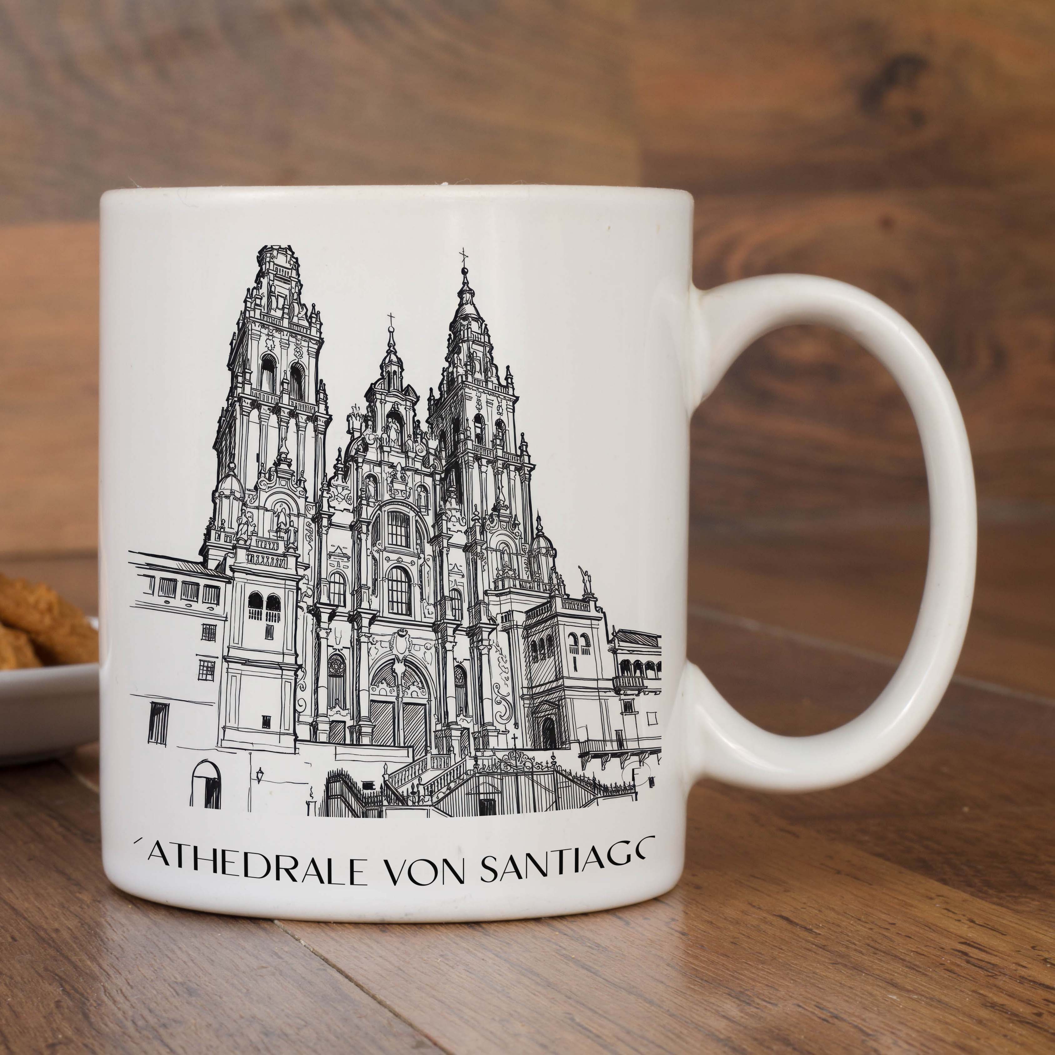 kathedrale-von-santiago-spanien-spanien-kaffeebecher-skizze