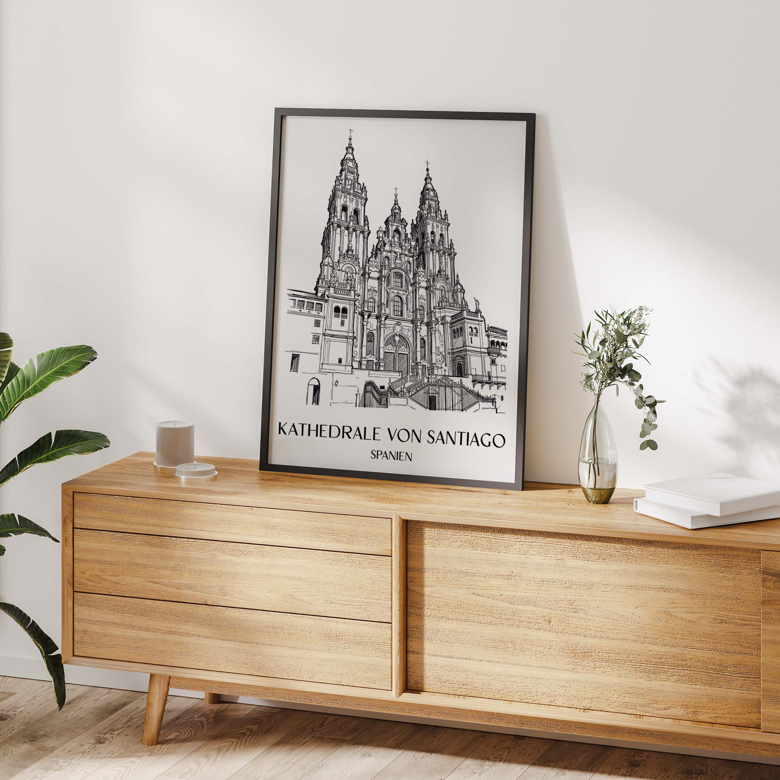 kathedrale-von-santiago-spanien-spanien-poster-skizze