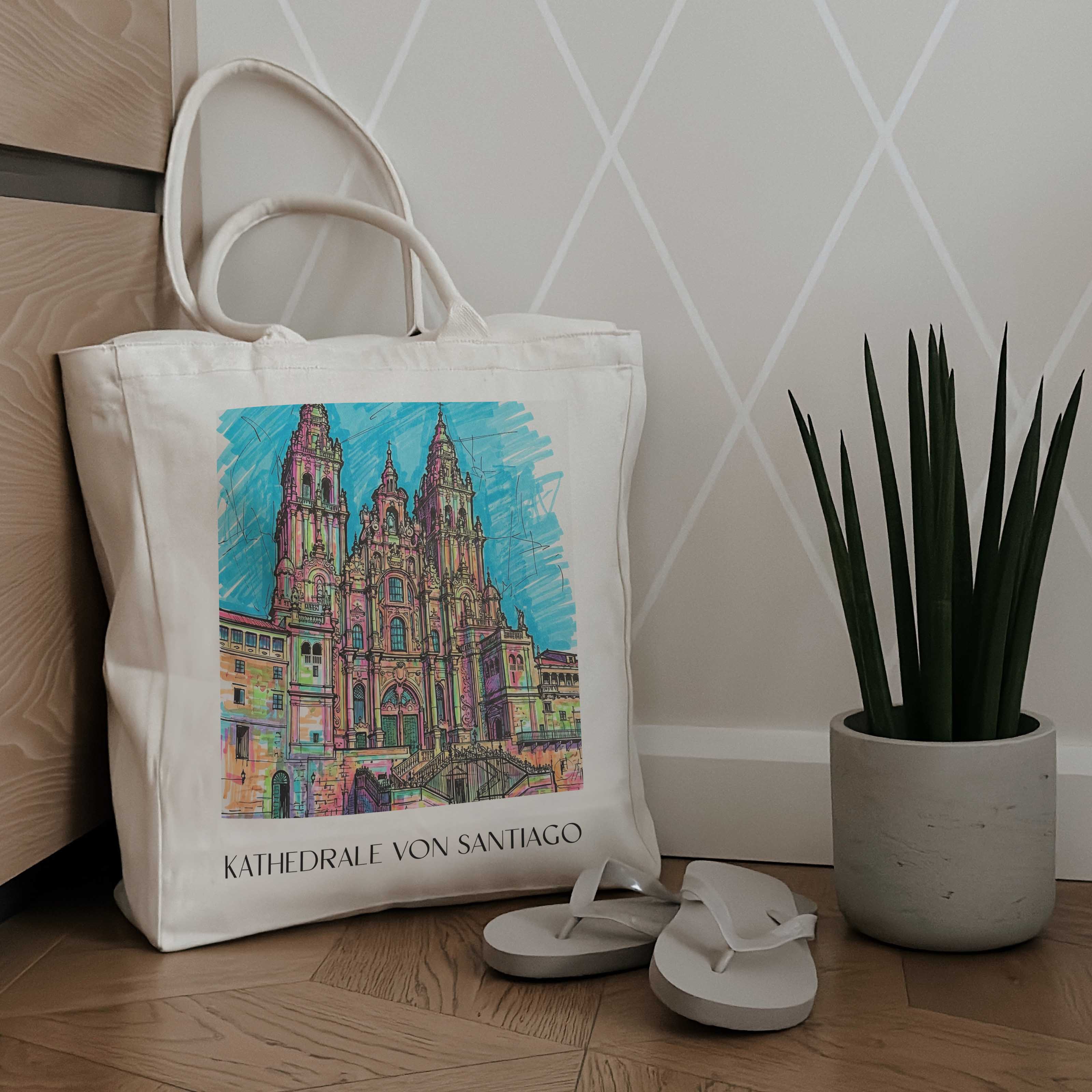 kathedrale-von-santiago-spanien-spanien-einkaufstasche-graffiti