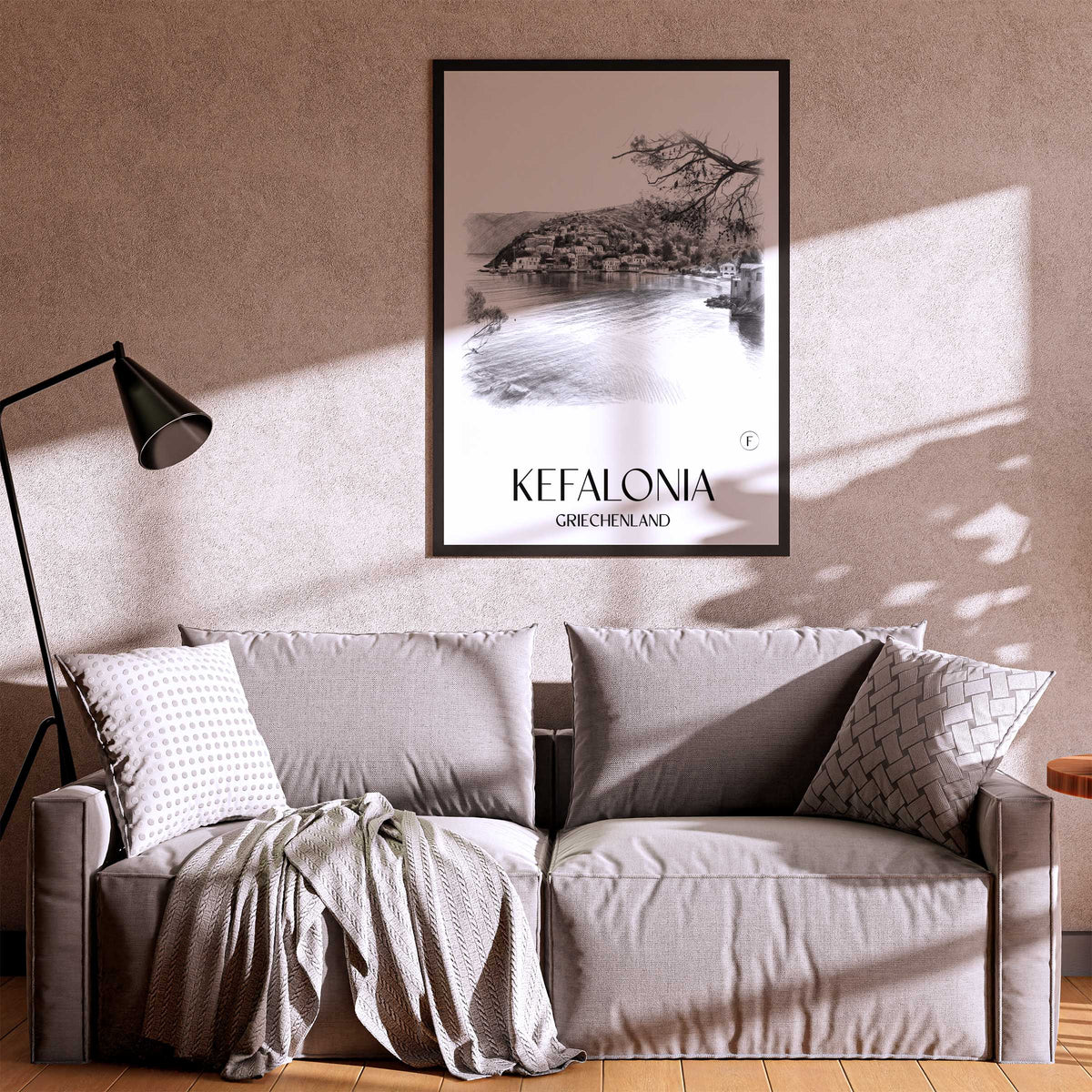kefalonia-griechenland-poster-bleistift-zeichnung-drawing