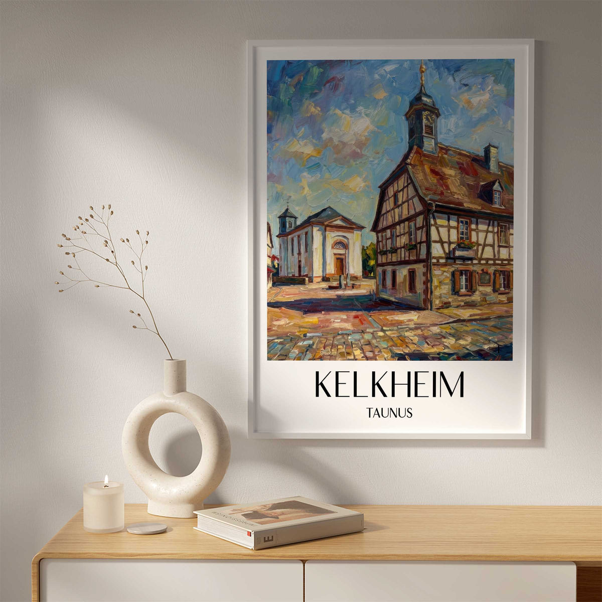 kelkheim-taunus-deutschland-poster-oil-painting-oelgemaelde