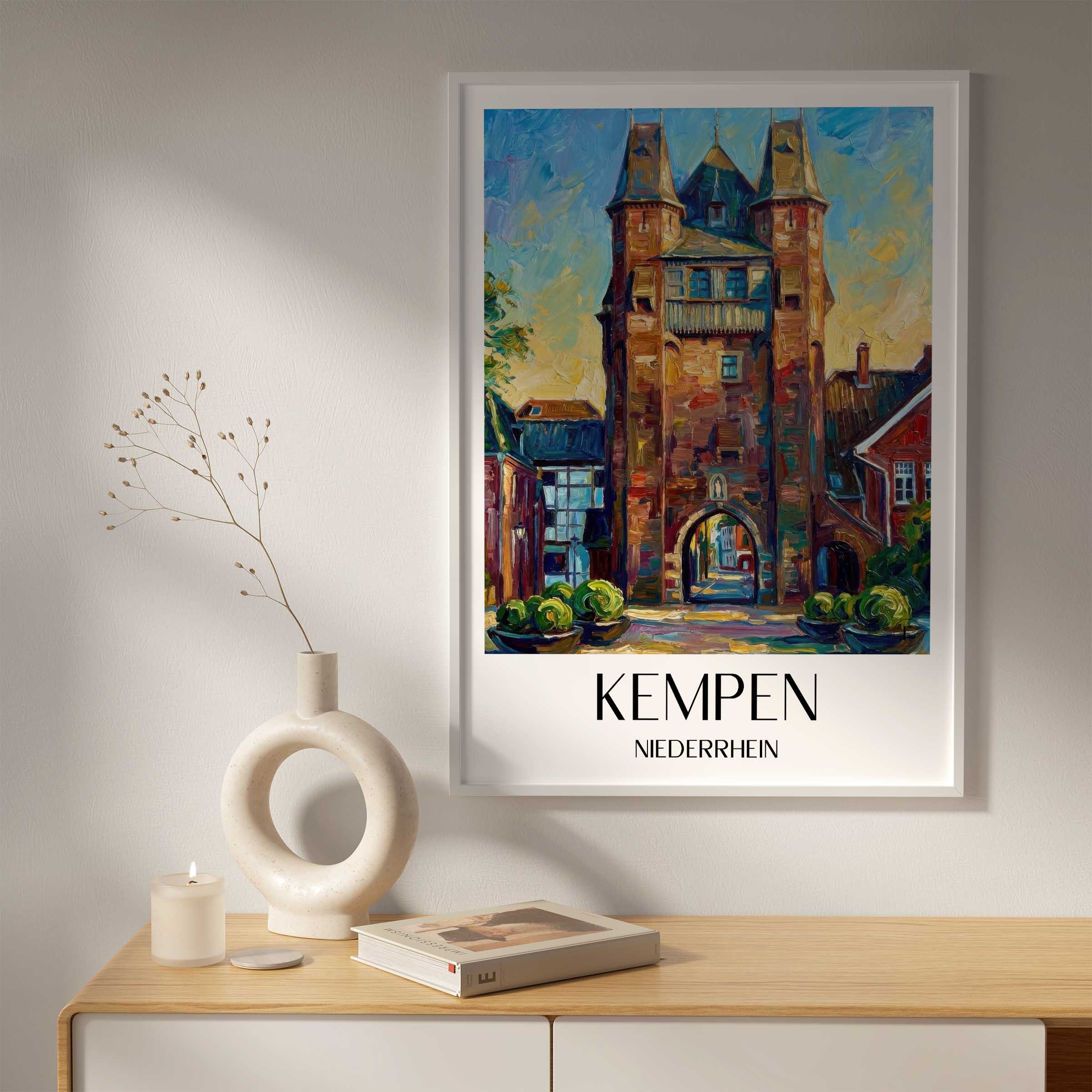 kempen-niederrhein-deutschland-poster-oil-painting-oelgemaelde