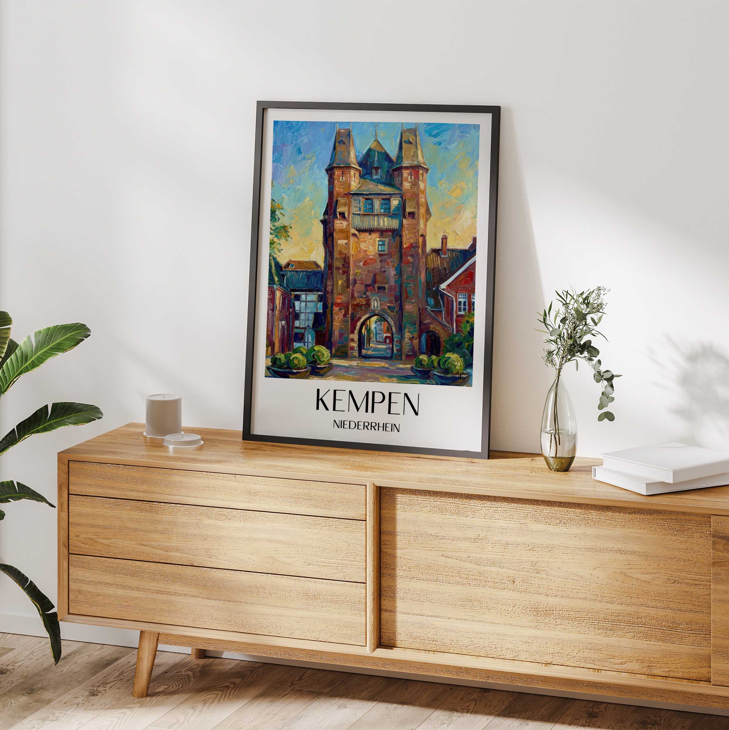 kempen-niederrhein-deutschland-poster-oil-painting-oelgemaelde