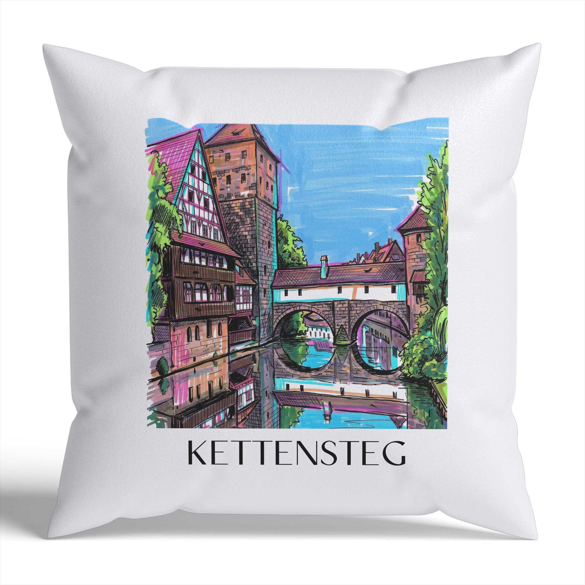 kettensteg-nürnberg-deutschland-kissenbezug-graffiti