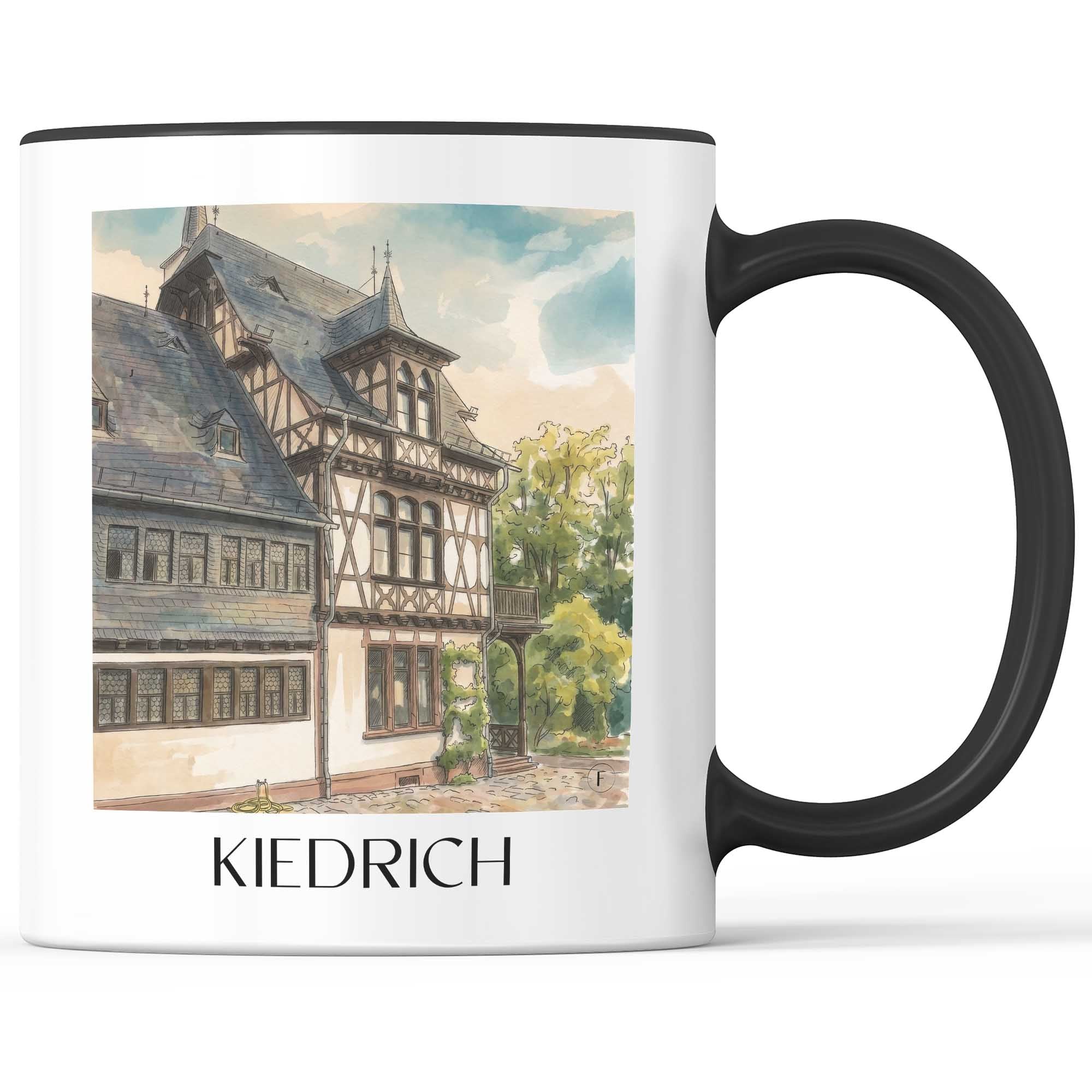 kiedrich-rheingau-deutschland-kaffeebecher-aquarell