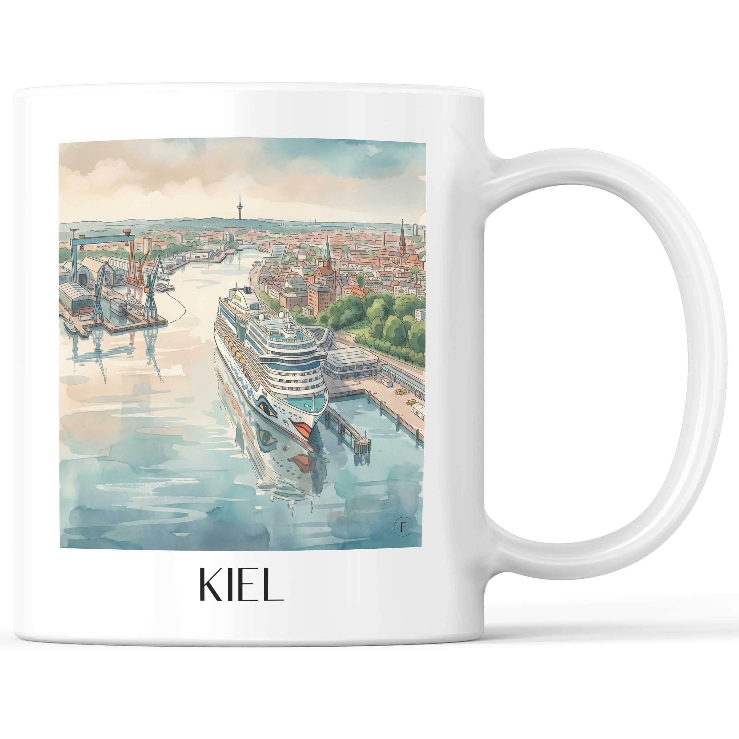kiel-schleswig-holstein-deutschland-kaffeebecher-aquarell