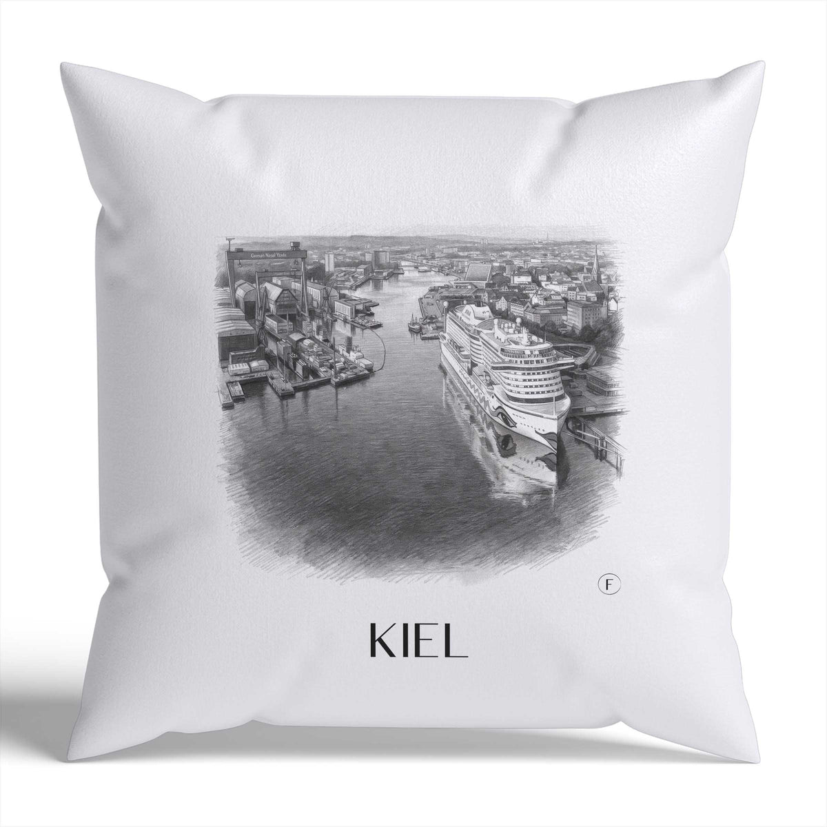 kiel-schleswig-holstein-deutschland-kissenbezug-bleistift-zeichnung-drawing