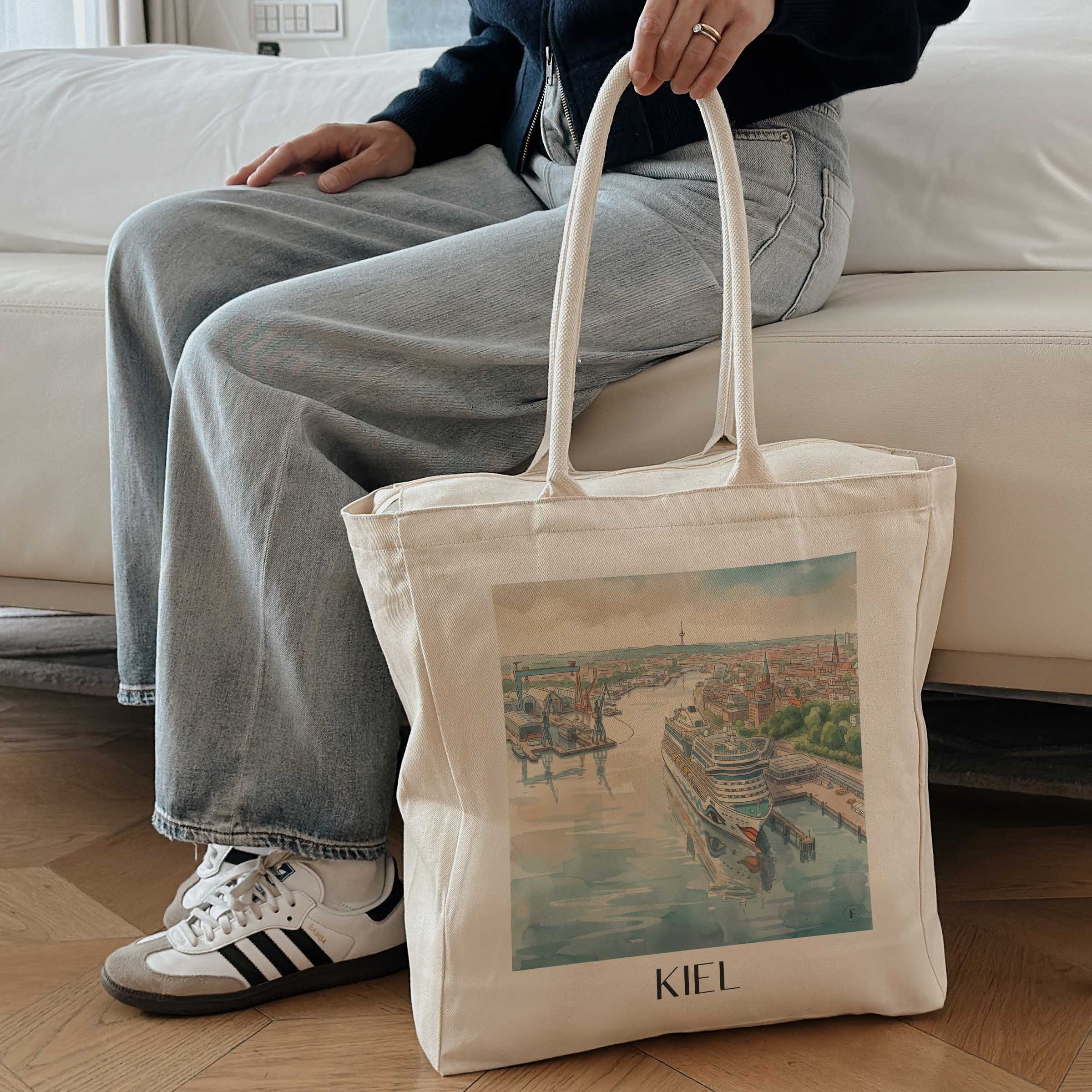 kiel-schleswig-holstein-deutschland-einkaufstasche-aquarell