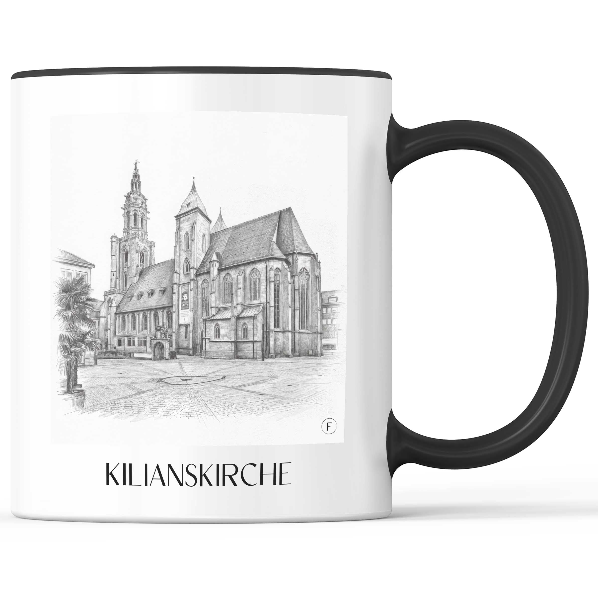 kilianskirche-heilbronn-deutschland-kaffeebecher-bleistift-zeichnung-drawing