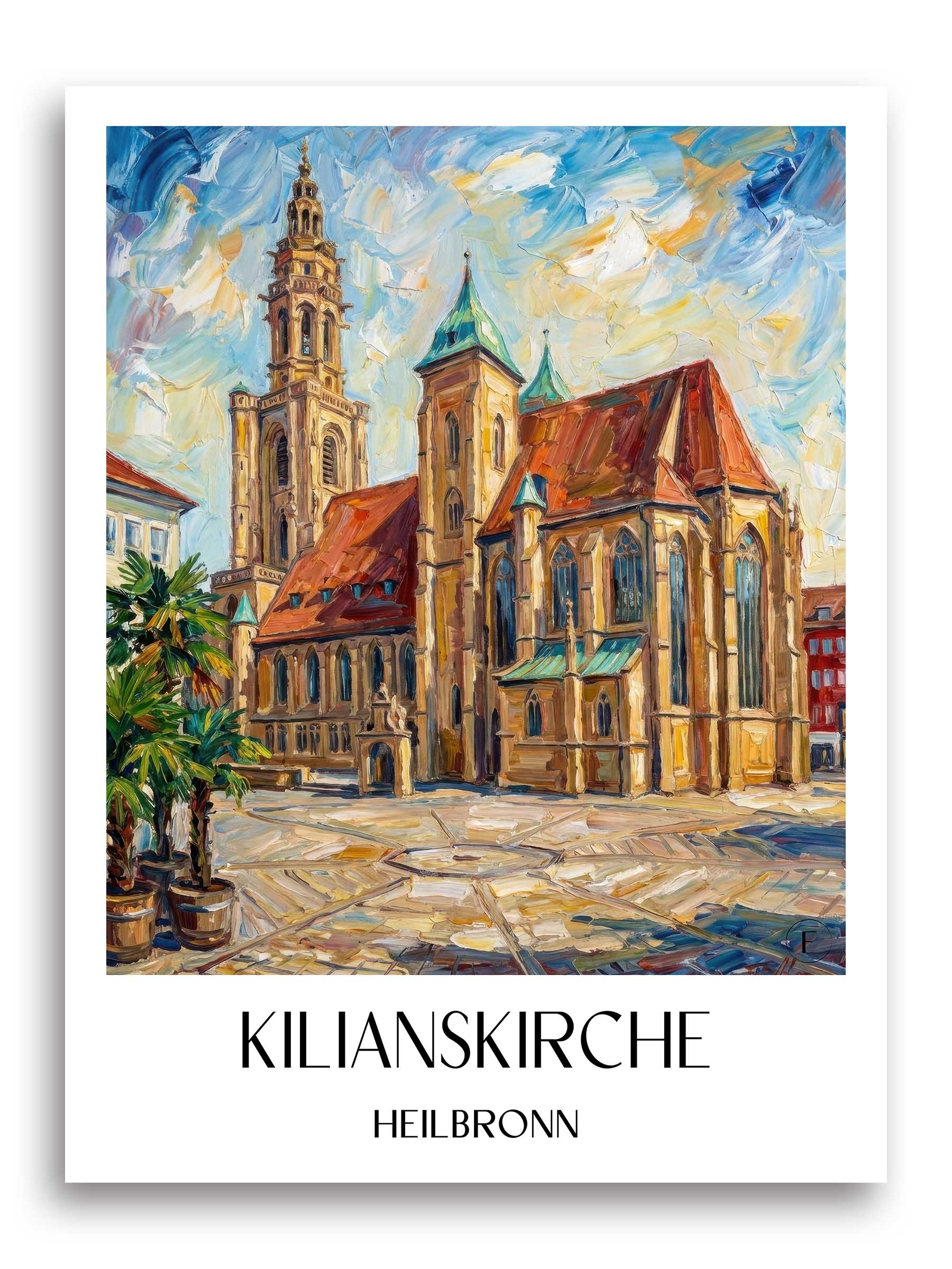 kilianskirche-heilbronn-deutschland-poster-oil-painting-oelgemaelde