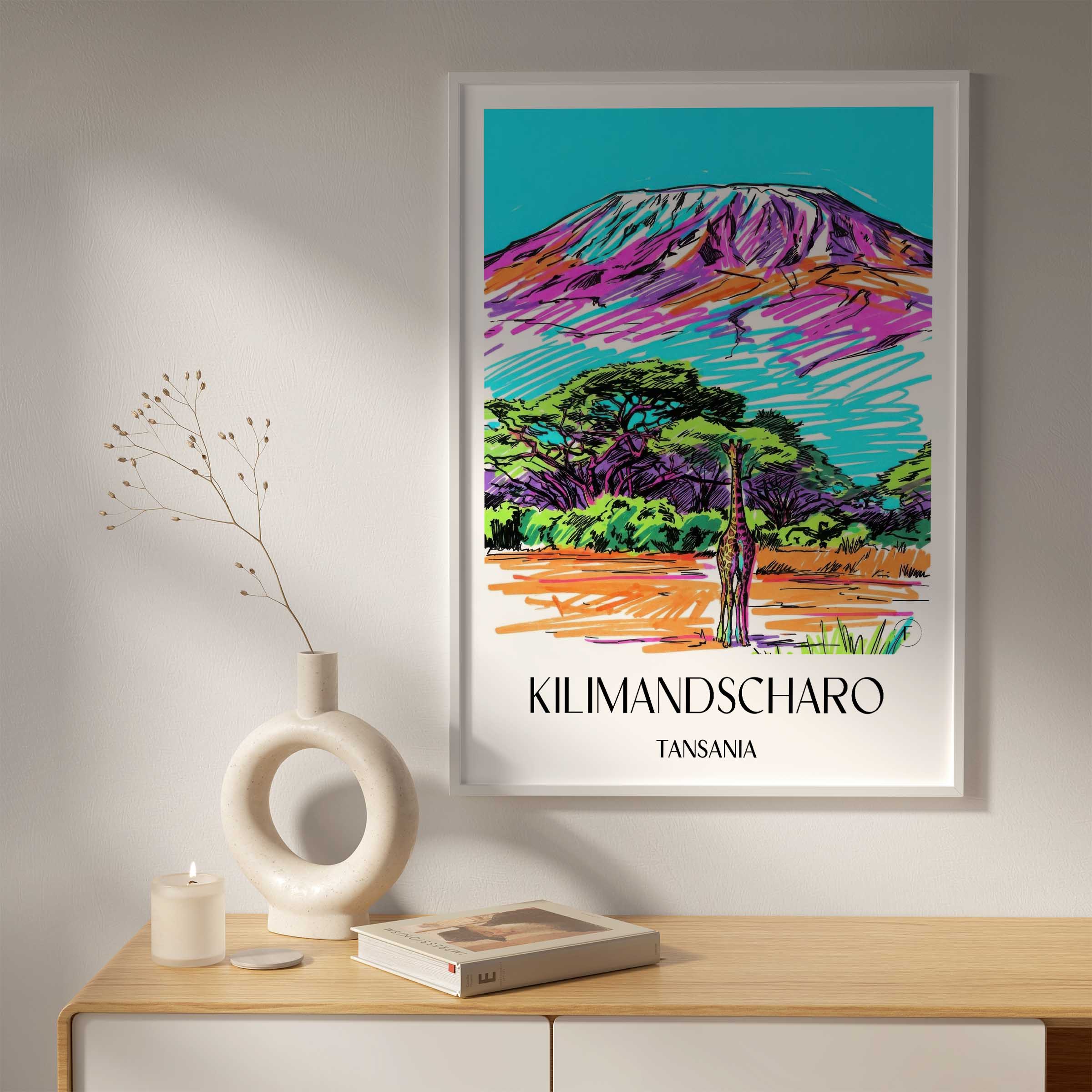 kilimandscharo-tansania-poster-graffiti