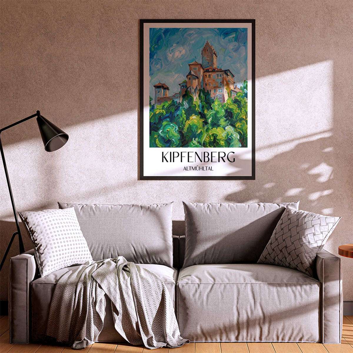 kipfenberg-altmühltal-deutschland-poster-oil-painting-oelgemaelde