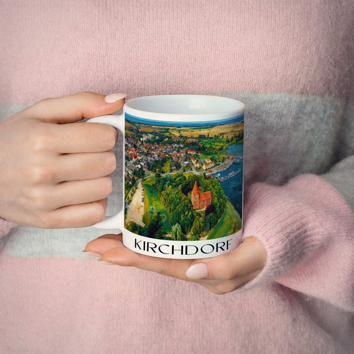 kirchdorf-poel-deutschland-kaffeebecher-oil-painting-oelgemaelde