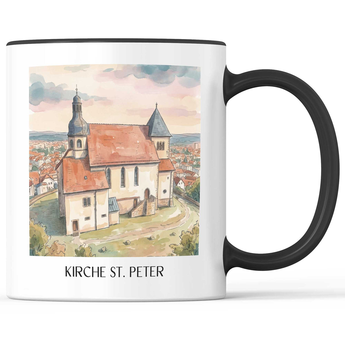 kirche-st.-peter-fulda-deutschland-kaffeebecher-aquarell