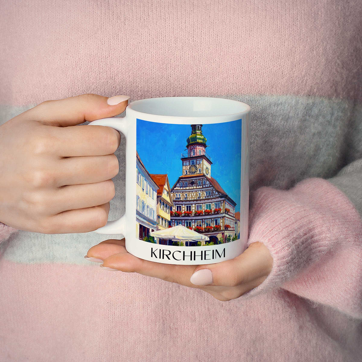 kirchheim-schwäbische-alb-deutschland-kaffeebecher-oil-painting-oelgemaelde