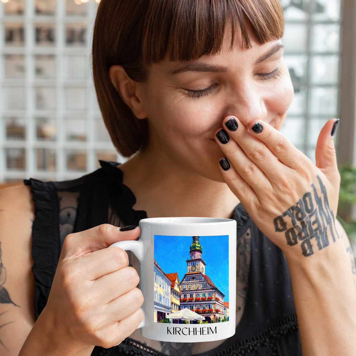 kirchheim-schwäbische-alb-deutschland-kaffeebecher-oil-painting-oelgemaelde