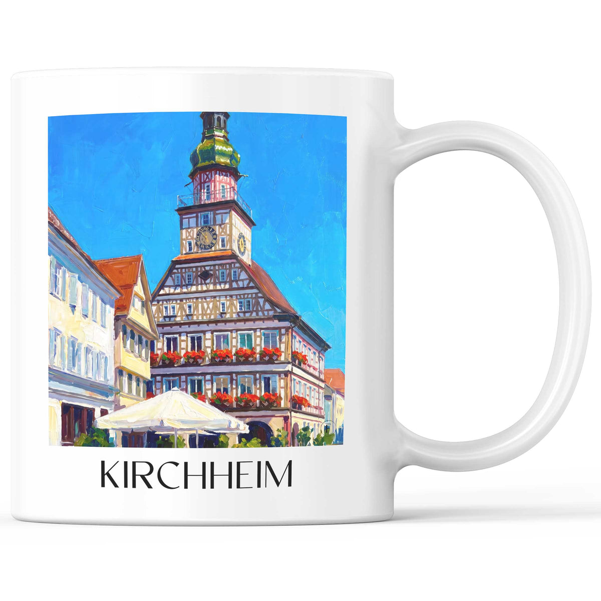 kirchheim-schwäbische-alb-deutschland-kaffeebecher-oil-painting-oelgemaelde
