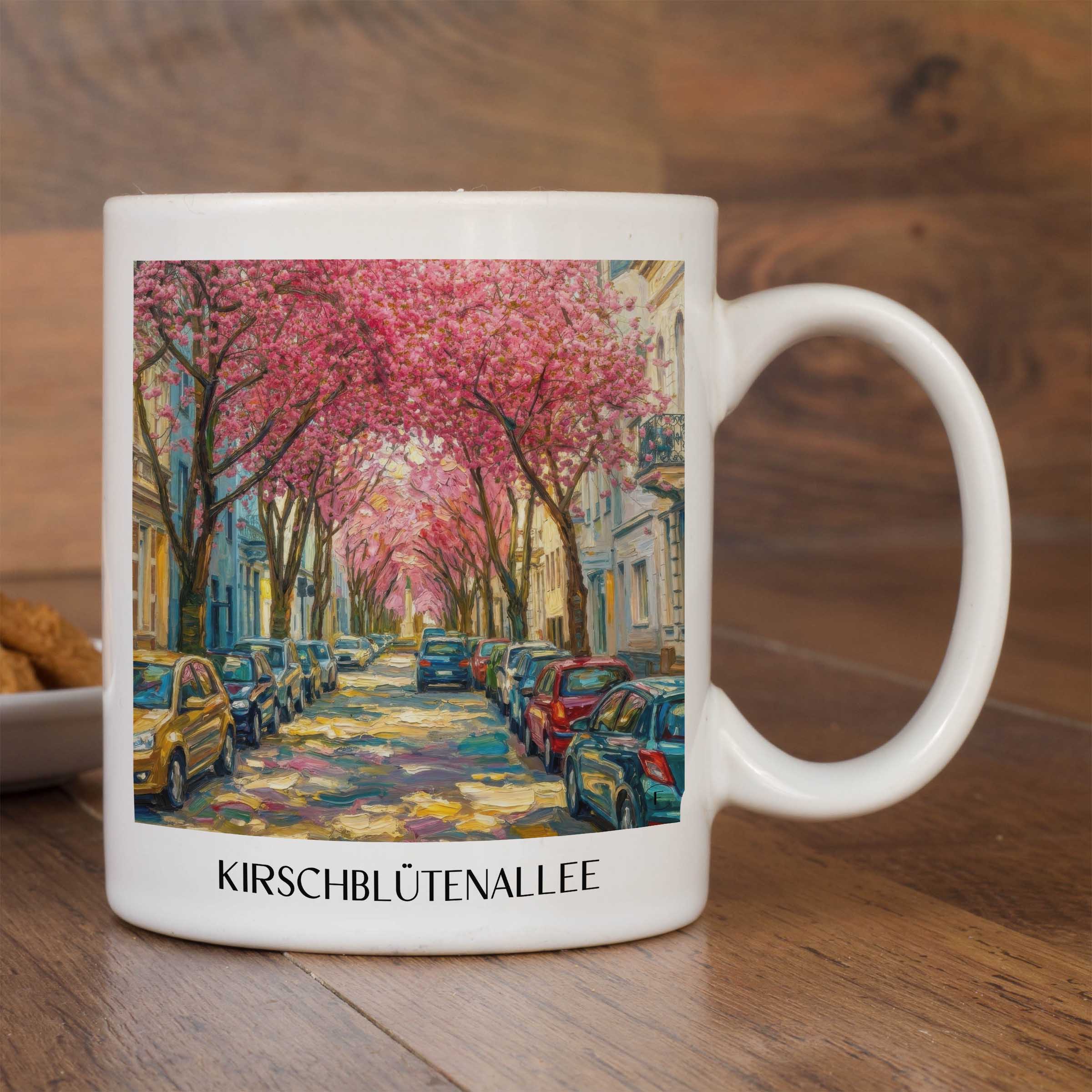 kirschblütenallee-bonn-deutschland-kaffeebecher-oil-painting-oelgemaelde