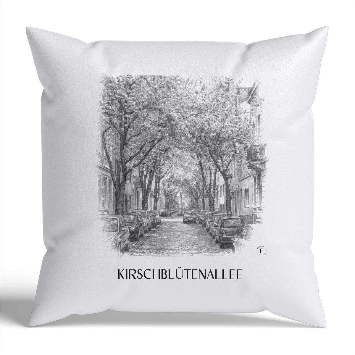 kirschblütenallee-bonn-deutschland-kissenbezug-bleistift-zeichnung-drawing